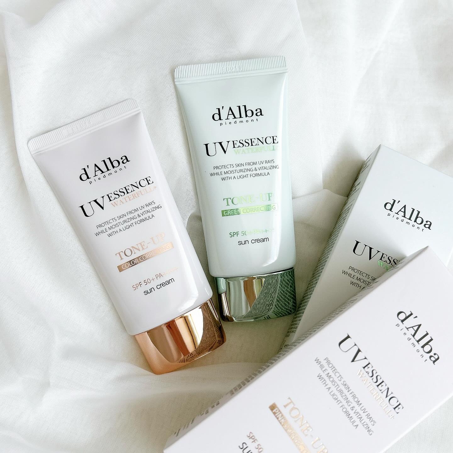 ウォータフルトーンアップサンクリーム/ダルバ/日焼け止めクリームを使ったクチコミ（1枚目）