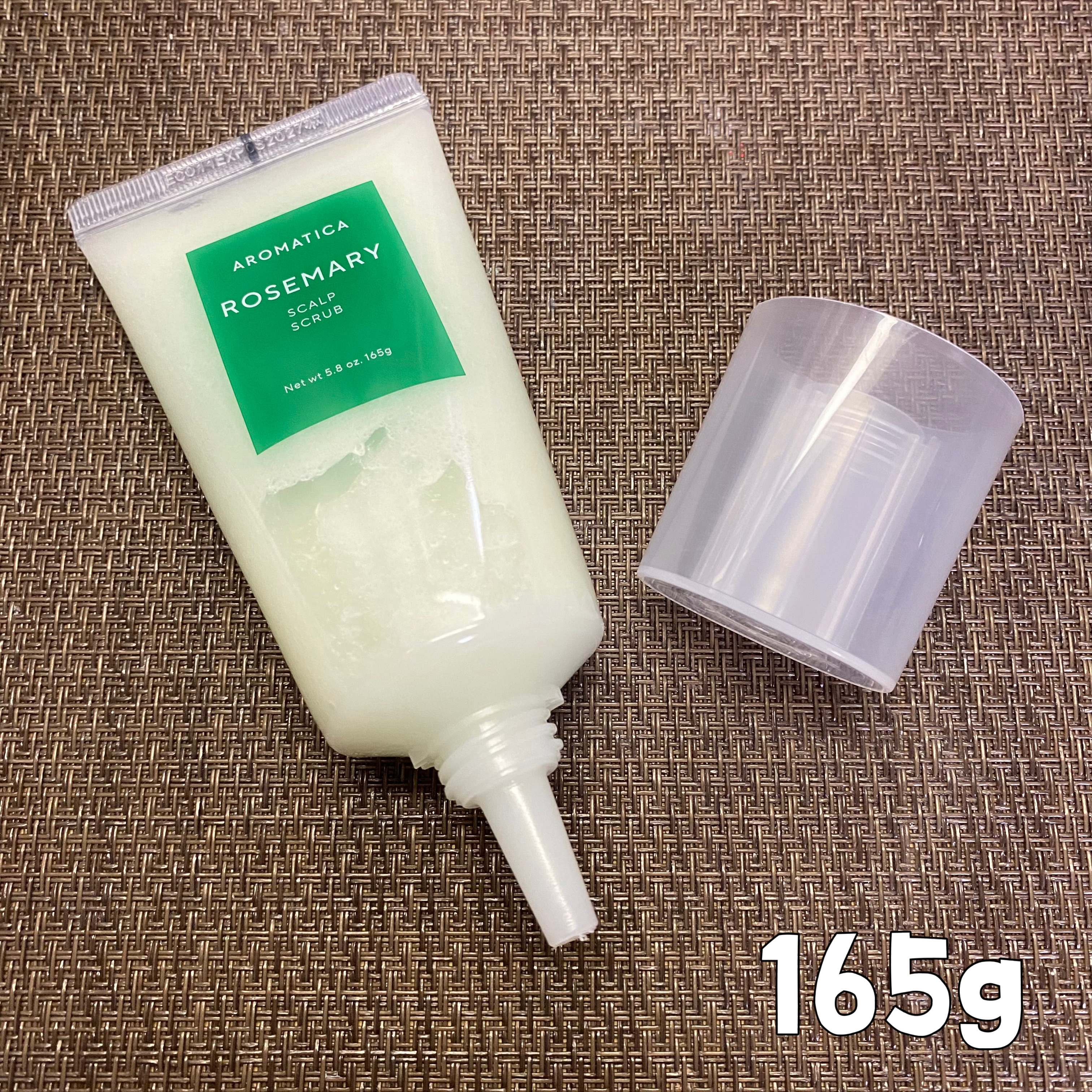 ローズマリー スカルプ スクラブ/AROMATICA/ヘッドスクラブを使ったクチコミ（3枚目）