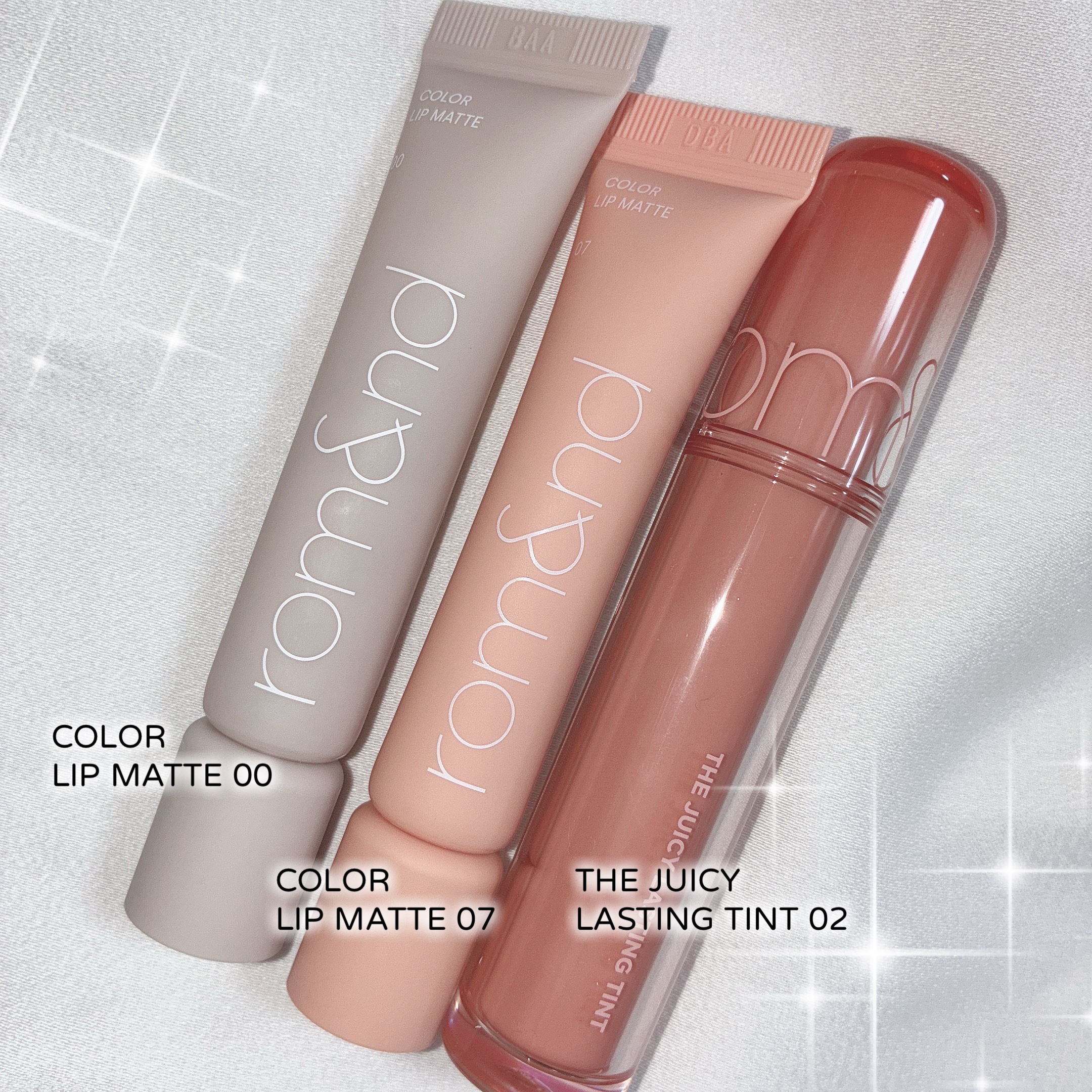 ザ ジューシーラスティングティント/rom&nd/リップティントを使ったクチコミ（2枚目）