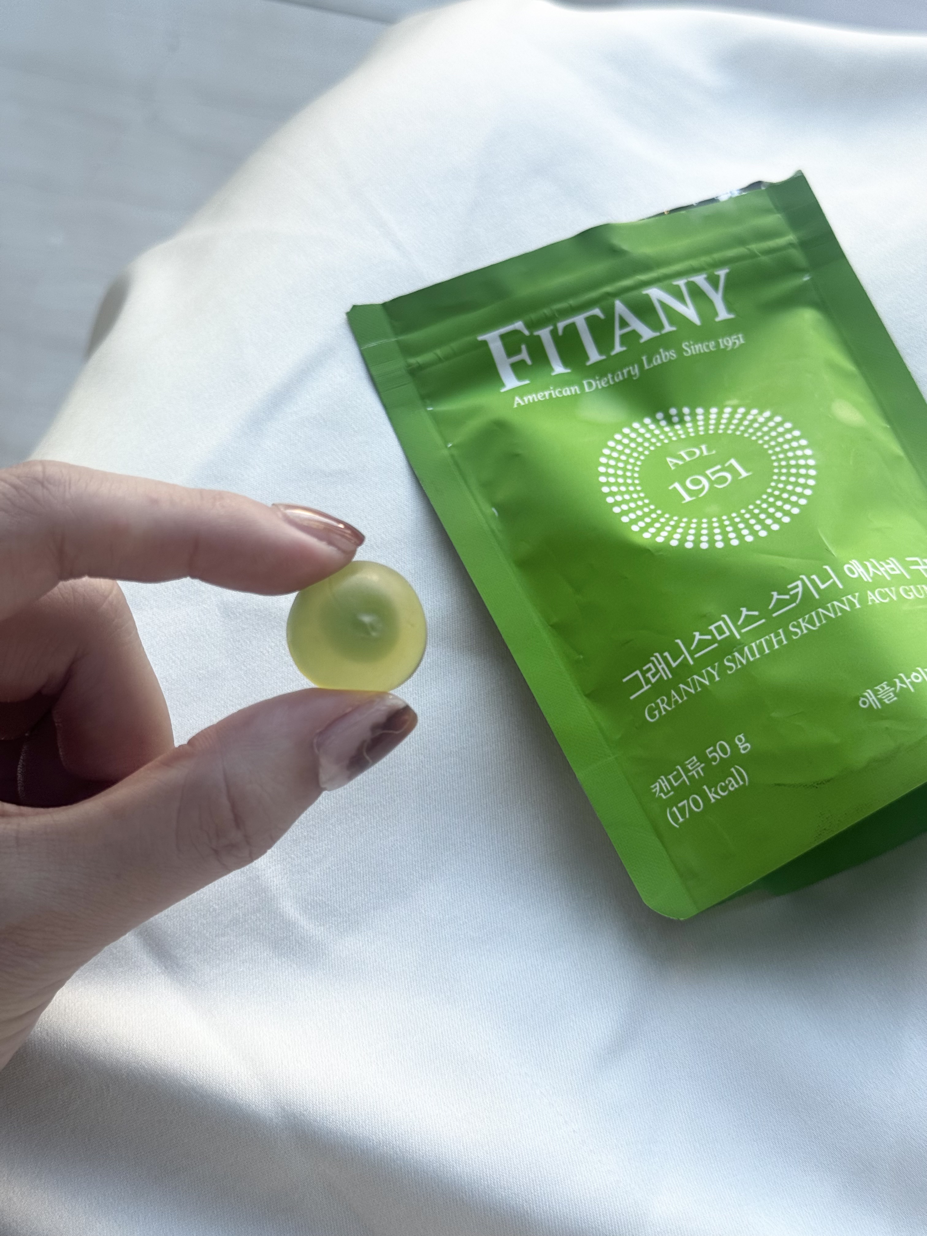 アップルサイダービネガーグミ/FITANY/その他食品を使ったクチコミ（2枚目）