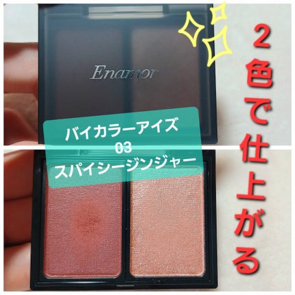 バイカラーアイズ/Enamor/アイシャドウパレットを使ったクチコミ(1枚目)