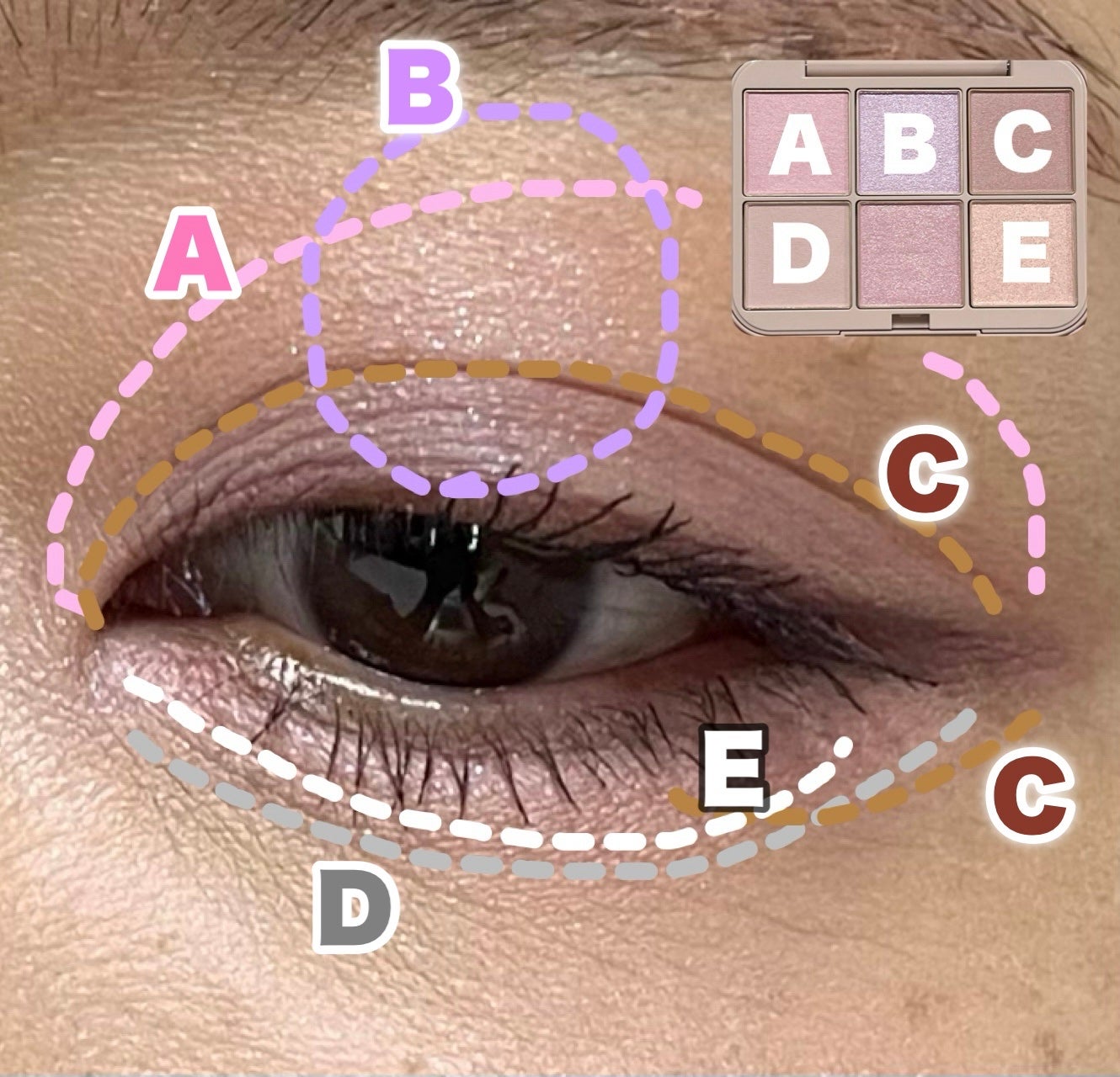 アイデザイナー n/SNIDEL BEAUTY/アイシャドウパレットを使ったクチコミ(2枚目)