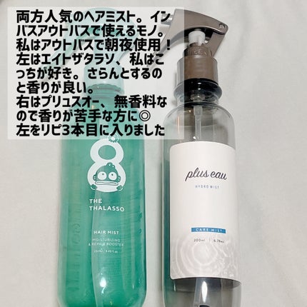 ハイドロミストN/plus eau/アウトバストリートメントを使ったクチコミ(6枚目)