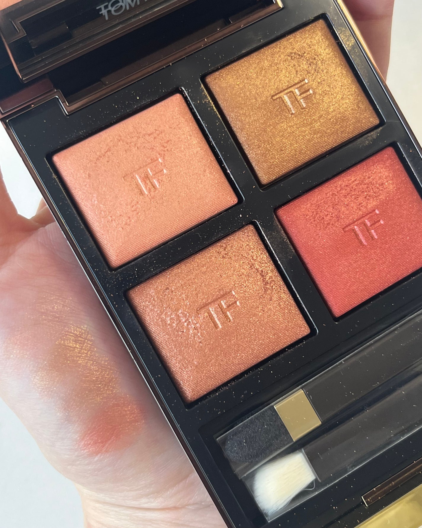 アイ カラー クォード/TOM FORD BEAUTY/アイシャドウパレットを使ったクチコミ(1枚目)