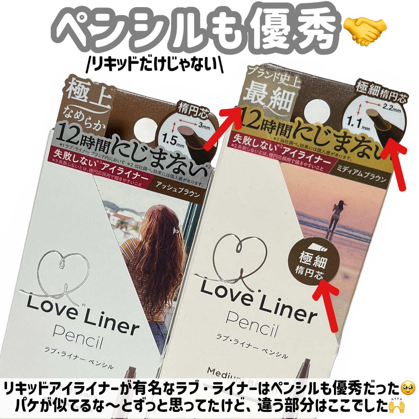 ラブ・ライナー クリームフィットペンシルR<アイライナー>/ラブ・ライナー/ペンシルアイライナーを使ったクチコミ(2枚目)