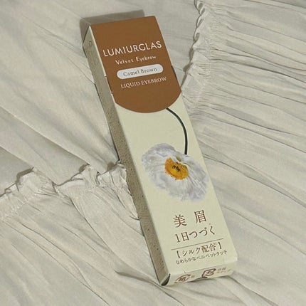 ベルベットアイブロウ/LUMIURGLAS/リキッドアイブロウを使ったクチコミ(1枚目)
