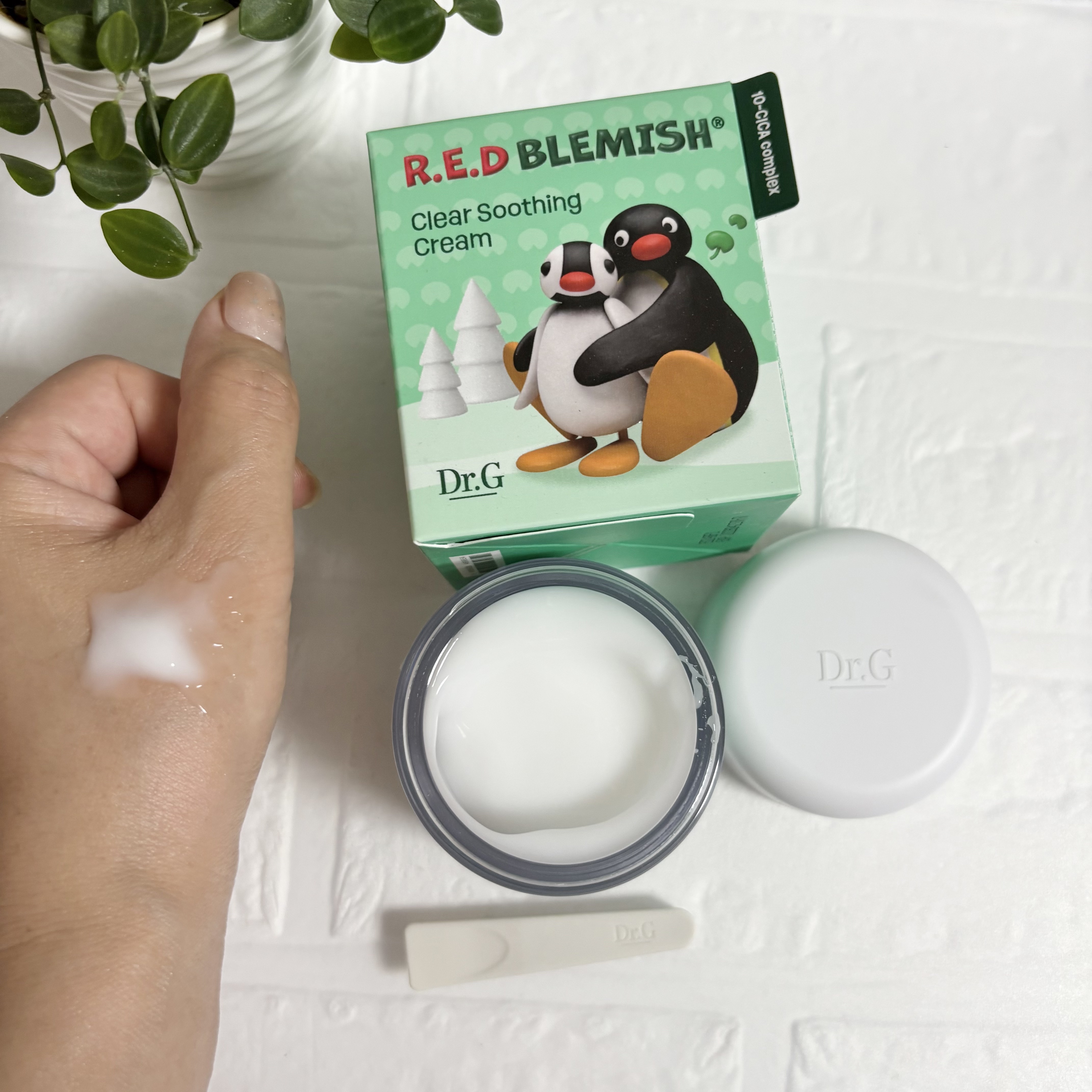 レッドブレミッシュ リペアスージングクリーム/Dr.G/フェイスクリームを使ったクチコミ（3枚目）