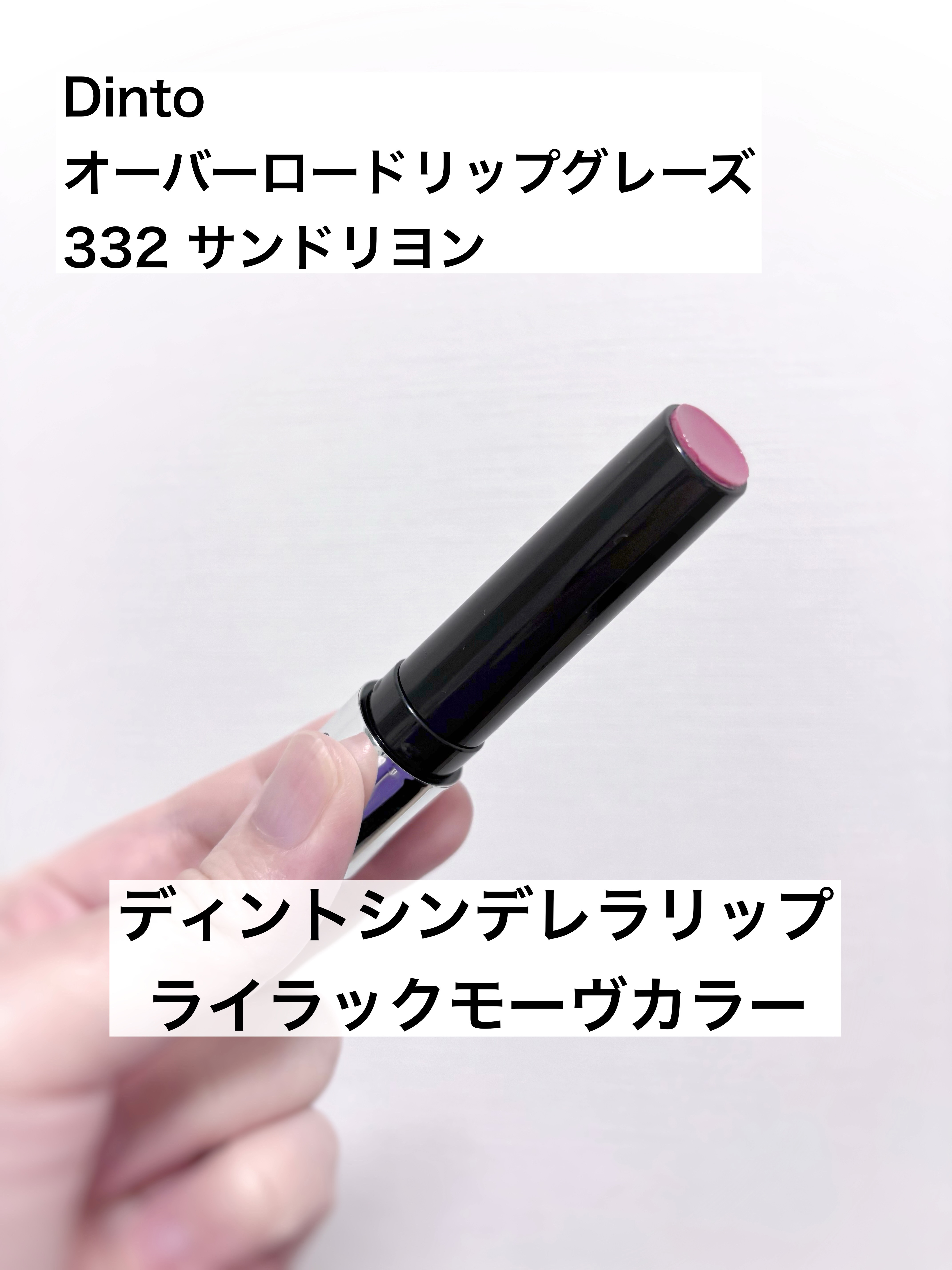 オーバーロードリップグレイズ/Dinto/口紅を使ったクチコミ（1枚目）