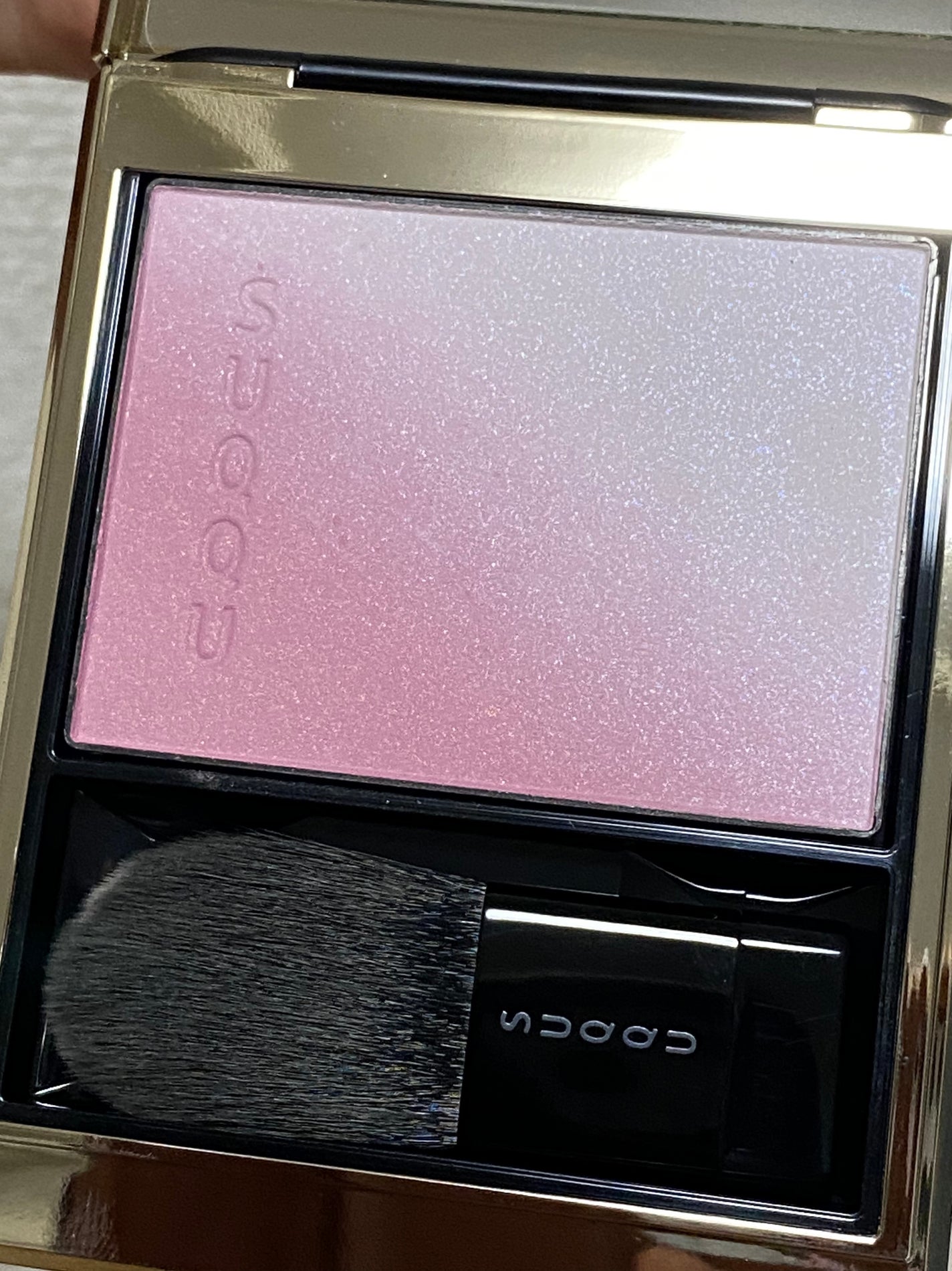 ブラーリング カラー ブラッシュ/SUQQU/パウダーチークを使ったクチコミ(2枚目)