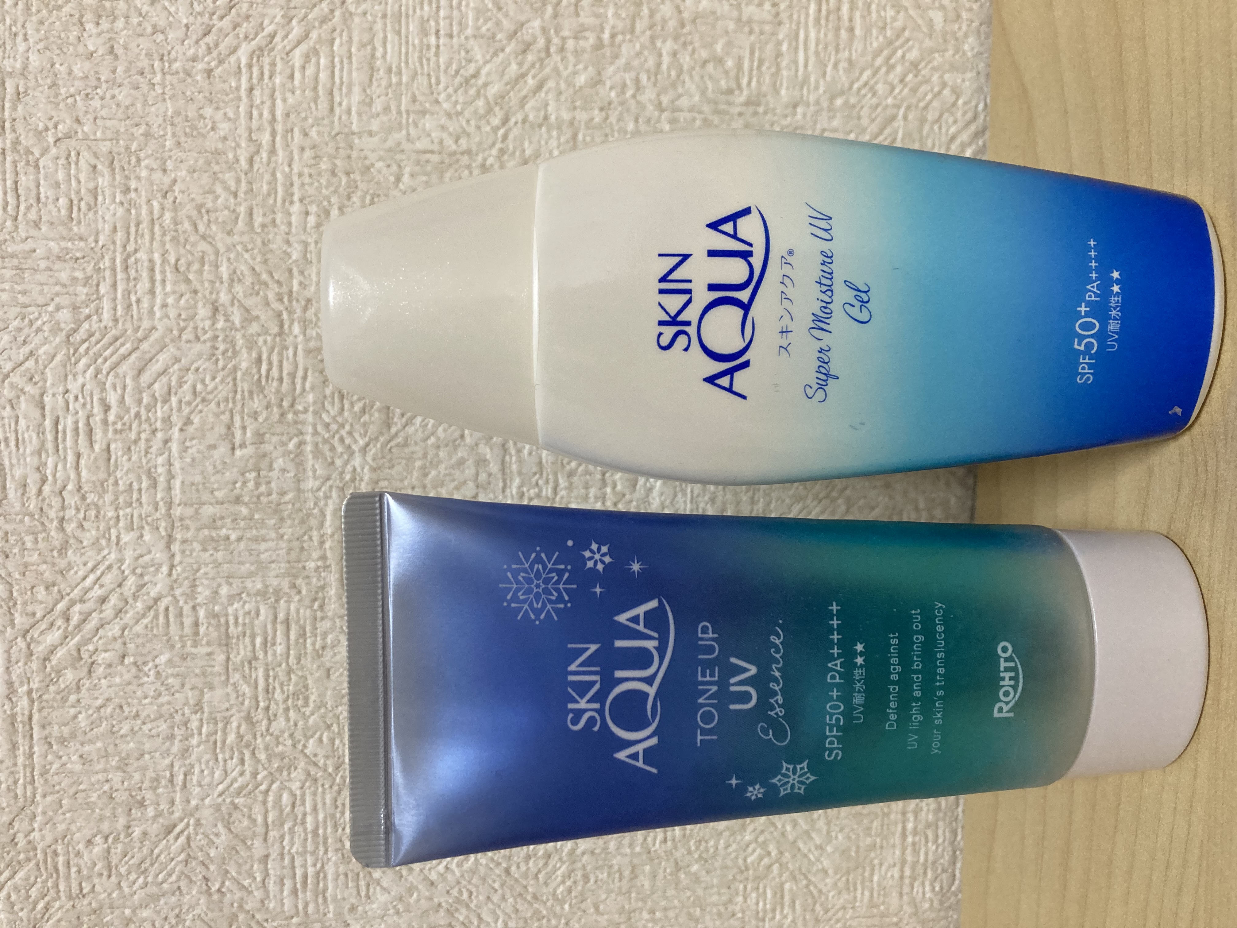 スキンアクア トーンアップUVエッセンス/スキンアクア/日焼け止めクリームを使ったクチコミ（1枚目）