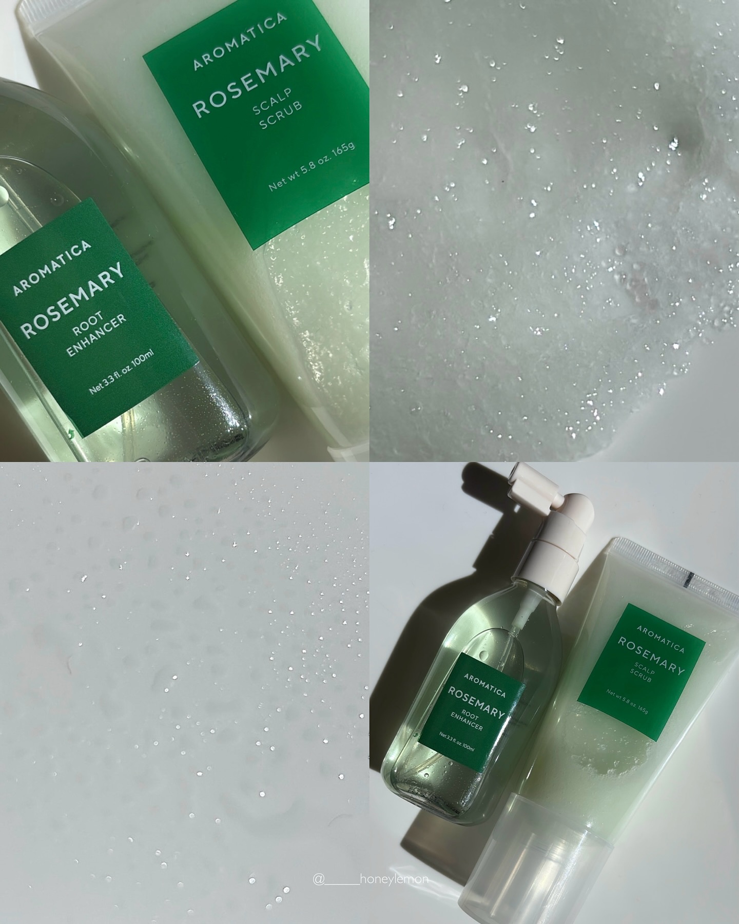 ローズマリー スカルプ スクラブ/AROMATICA/ヘッドスクラブを使ったクチコミ（2枚目）