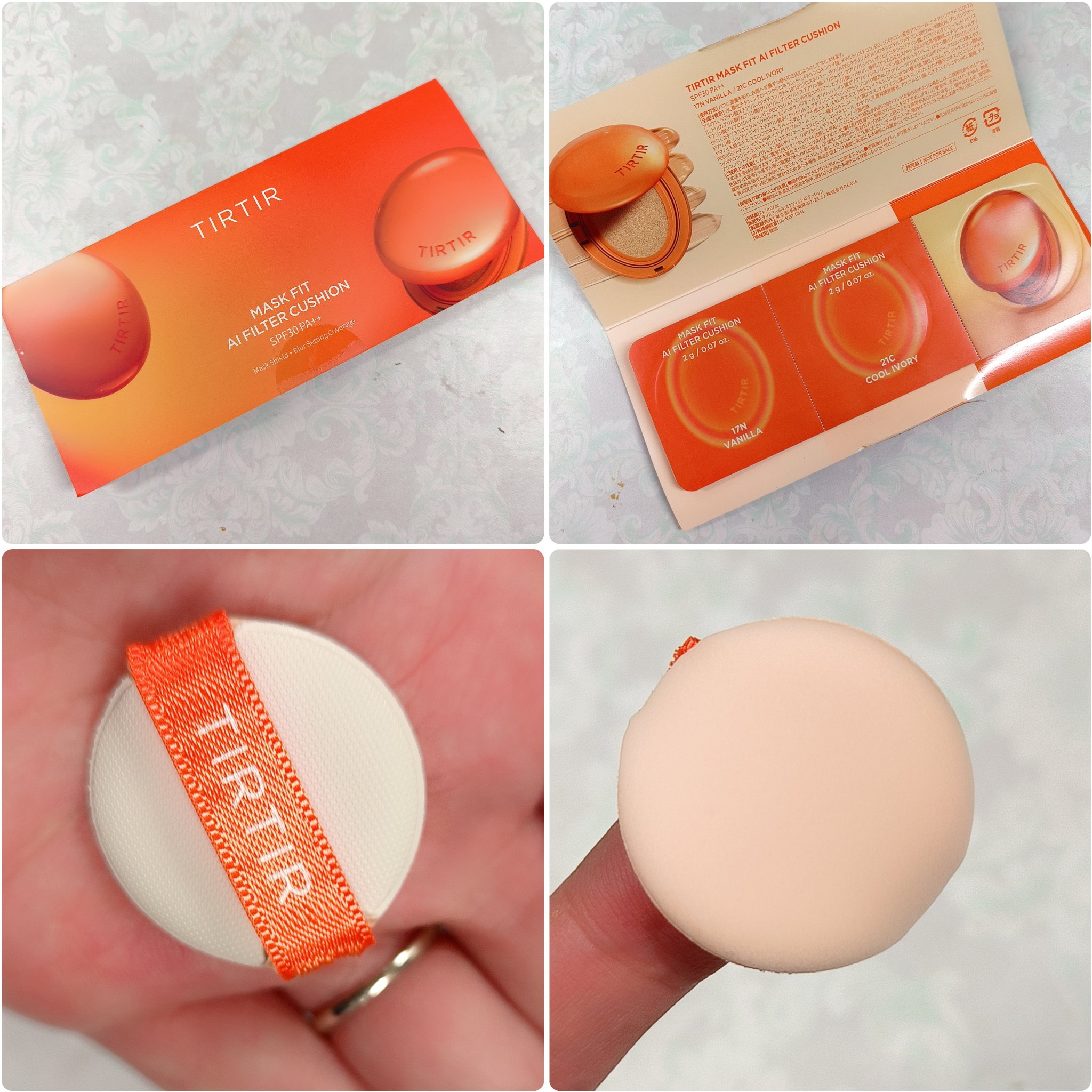 マスクフィット エーアイフィルタークッション/TIRTIR(ティルティル)/クッションファンデーションを使ったクチコミ（2枚目）