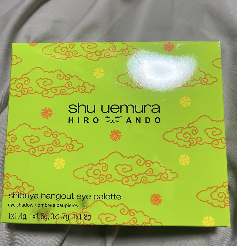 ストリート ブリング アイパレット（シュウ ウエムラ × アンドウ・ヒロ）/shu uemura/パウダーアイシャドウを使ったクチコミ（1枚目）