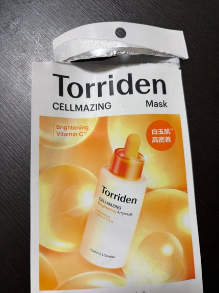 セルメイジング ビタC ブライトニングマスク/Torriden/シートマスク・パックを使ったクチコミ(1枚目)