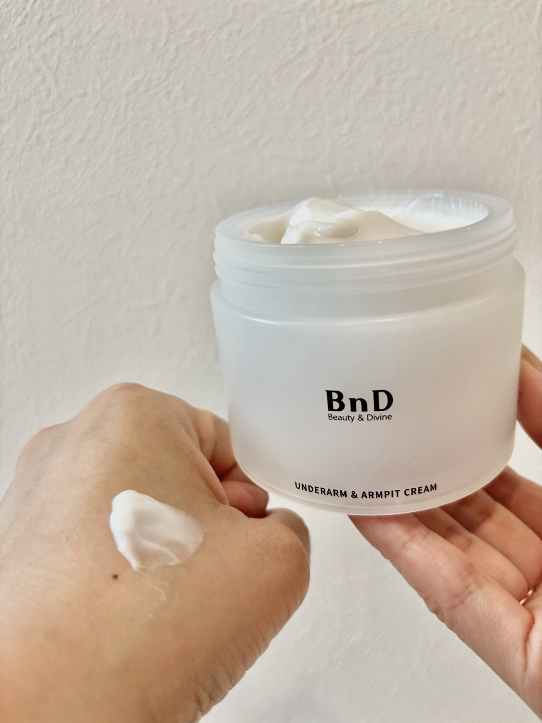 BnDアンダーアームクリーム(ボディクリーム)/BnD/デリケートゾーンケアを使ったクチコミ（3枚目）