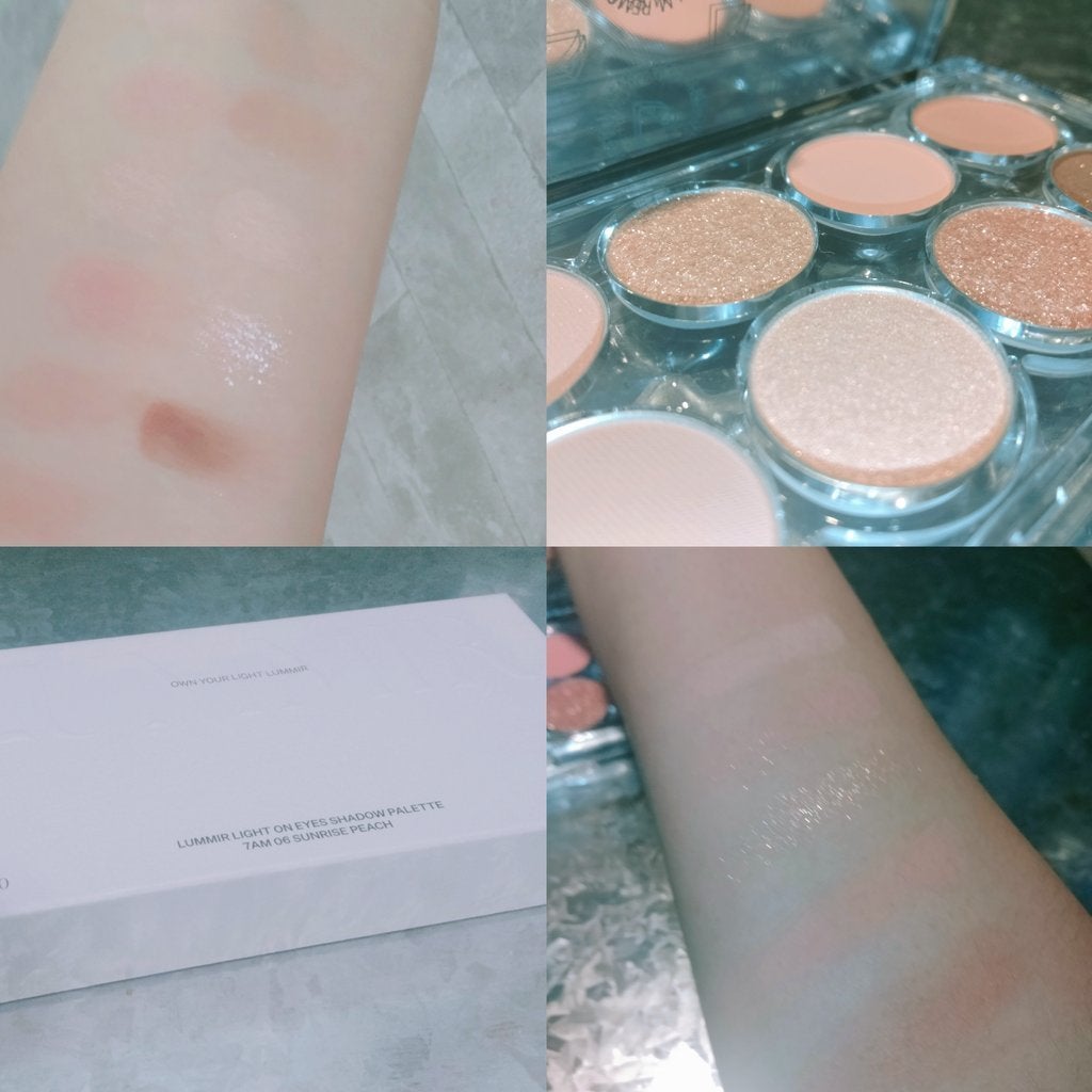 ライト オン アイズ シャドウ パレット/Lummir/アイシャドウパレットを使ったクチコミ(2枚目)