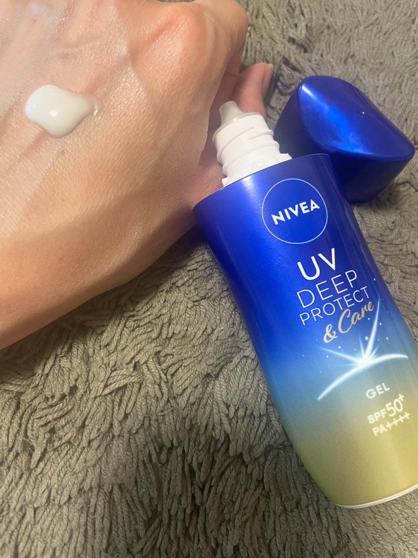 レモン on LIPS 「ニベアUVディーププロテクト&ケアジェルを使いました。ニベア最..」(2枚目)