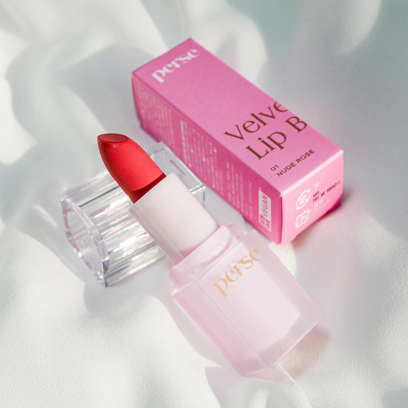 ベルベットフィックスリップバーム/perse/リップバームを使ったクチコミ(1枚目)