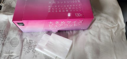 matsukiyo 大きめサイズ ピュアコットン/matsukiyo/コットンを使ったクチコミ(1枚目)