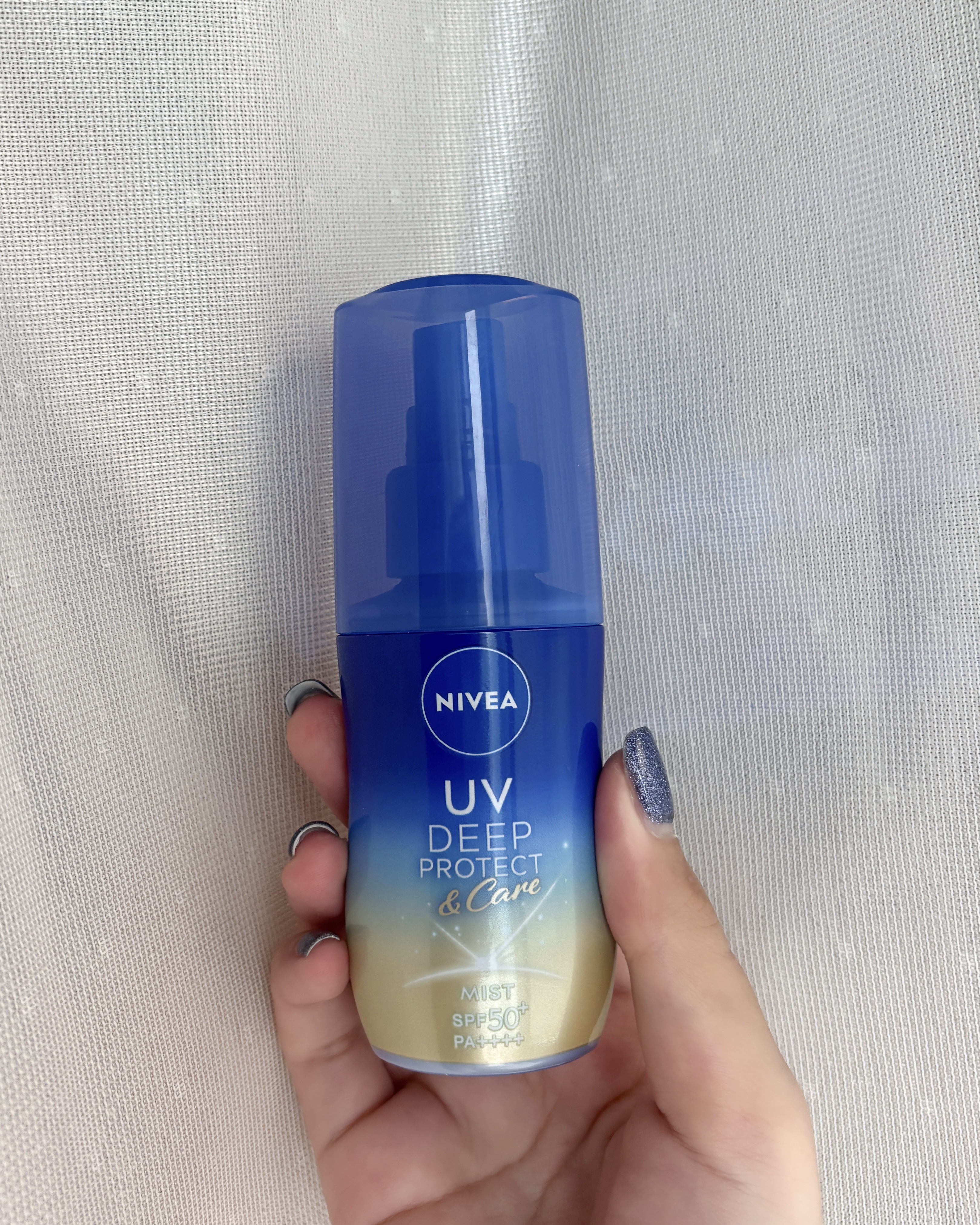 ニベアUV ディーププロテクト＆ケア ミルクミスト/ニベア/日焼け止めミスト・スプレーを使ったクチコミ（1枚目）