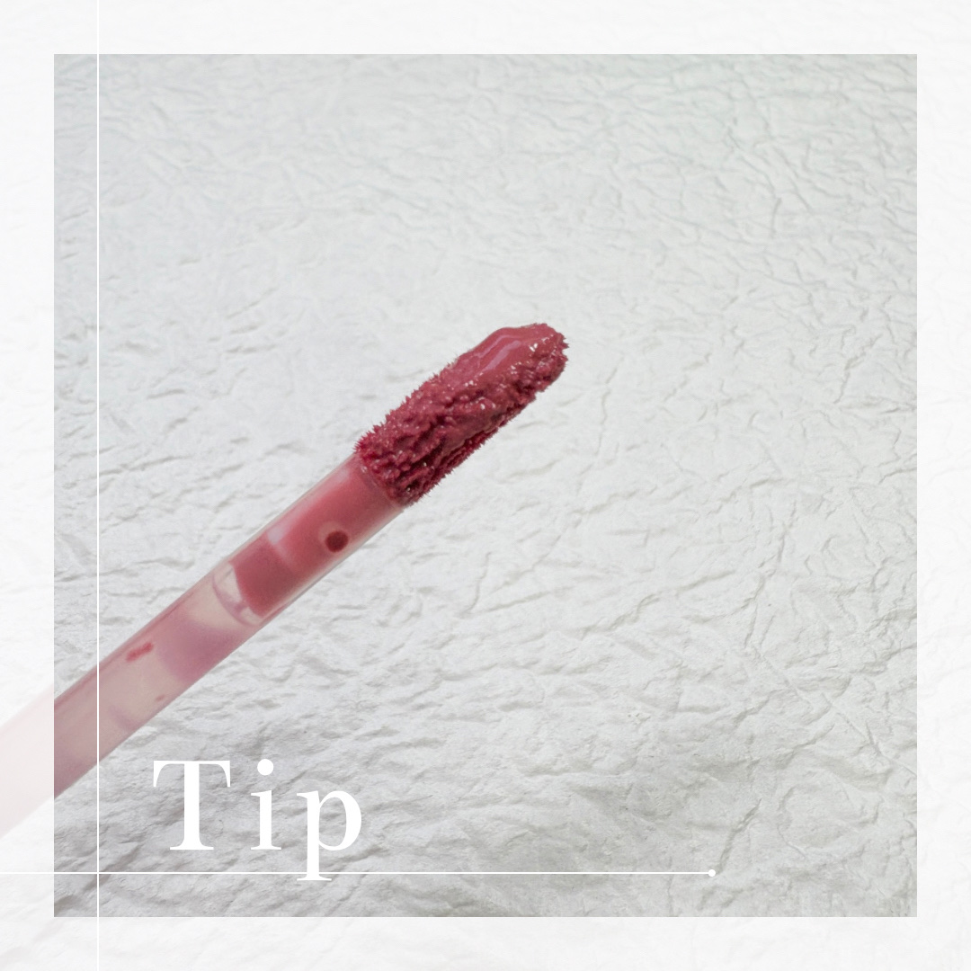 ジューシーラスティングティント/rom&nd/リップティントを使ったクチコミ（2枚目）