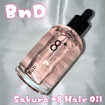 8+ブルーミングヘアオイル ナチュラルフローラルの香り/BnD/ヘアオイルを使ったクチコミ(1枚目)