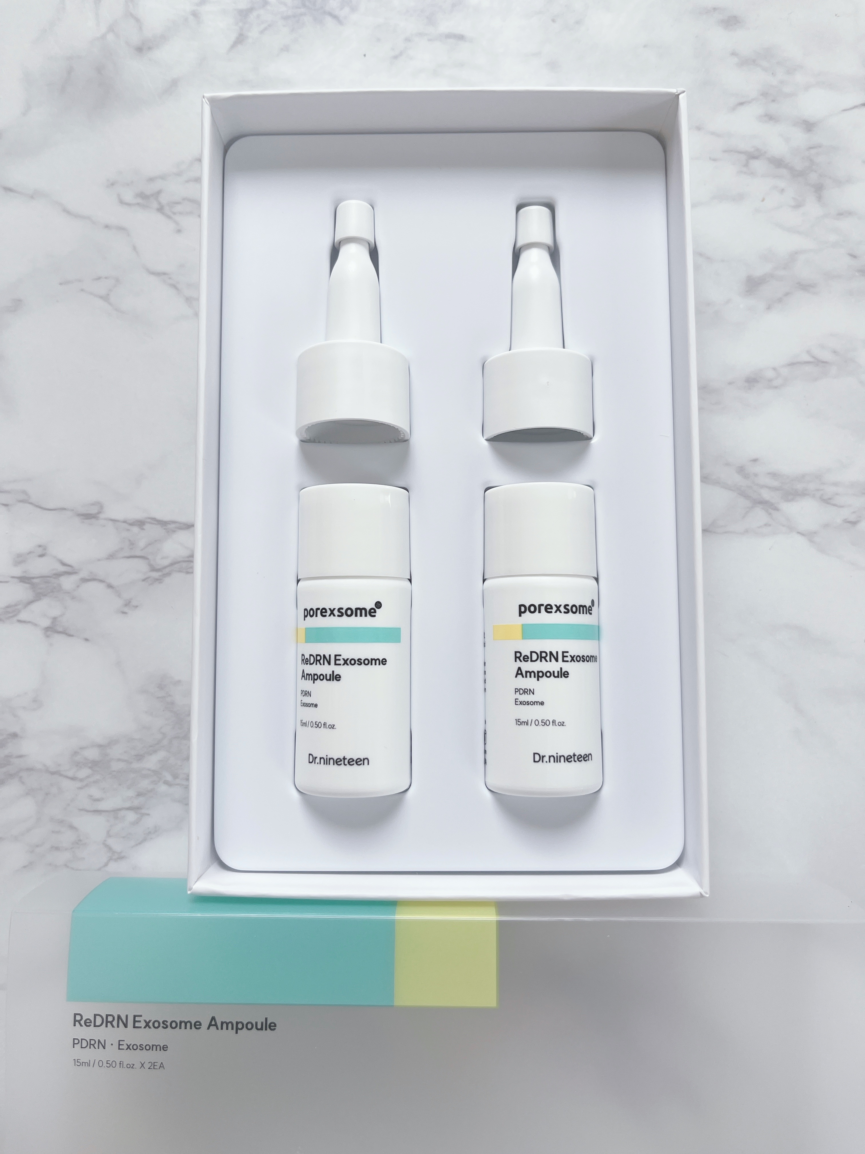 ReDRNエクソソームアンプル/Dr.nineteen/美容液を使ったクチコミ（3枚目）