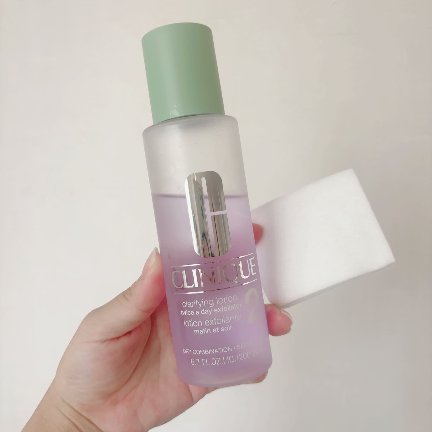 クラリファイング ローション 2/CLINIQUE/拭き取り化粧水を使ったクチコミ(1枚目)