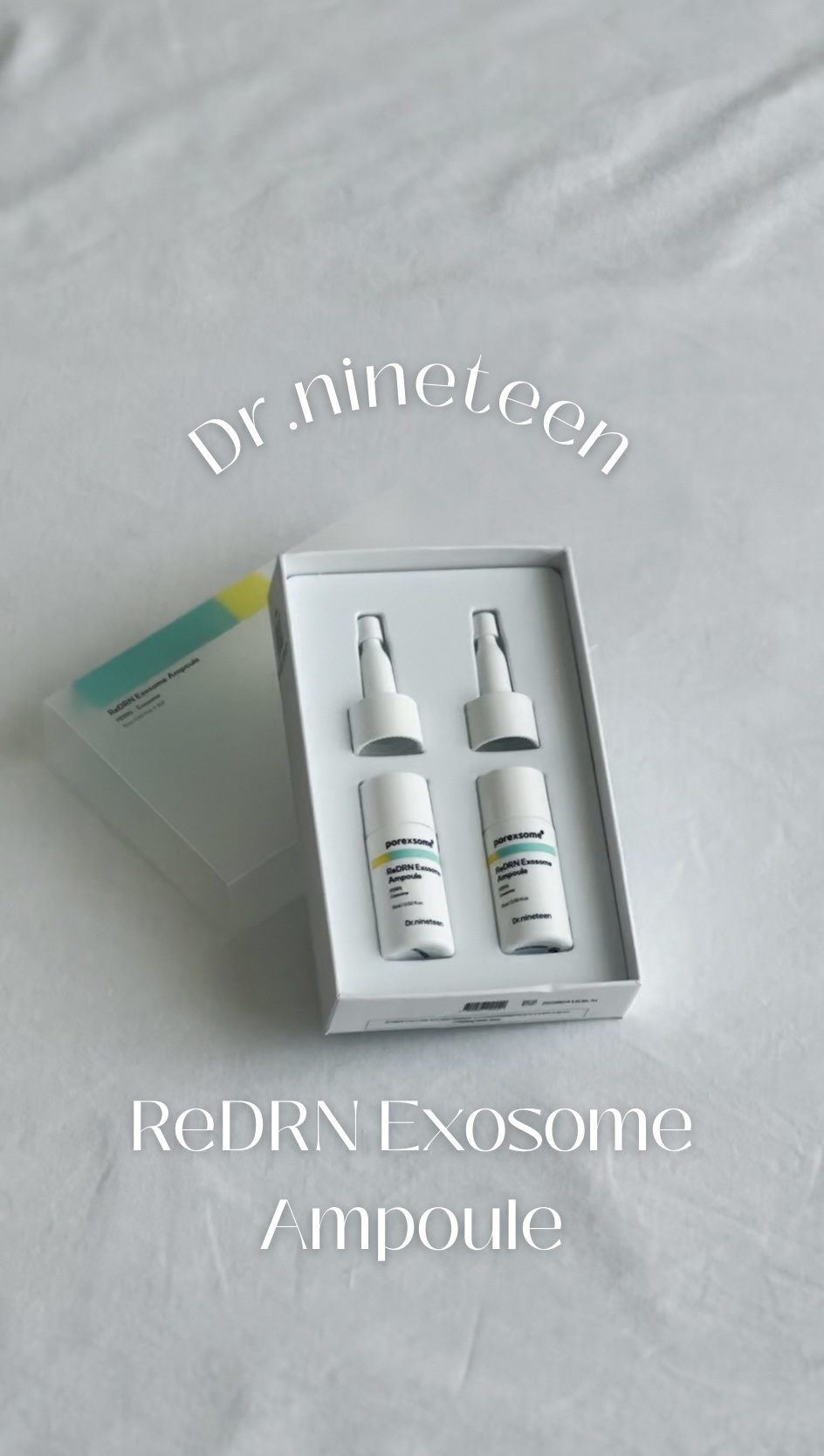 ReDRNエクソソームアンプル/Dr.nineteen/美容液を使ったクチコミ（1枚目）