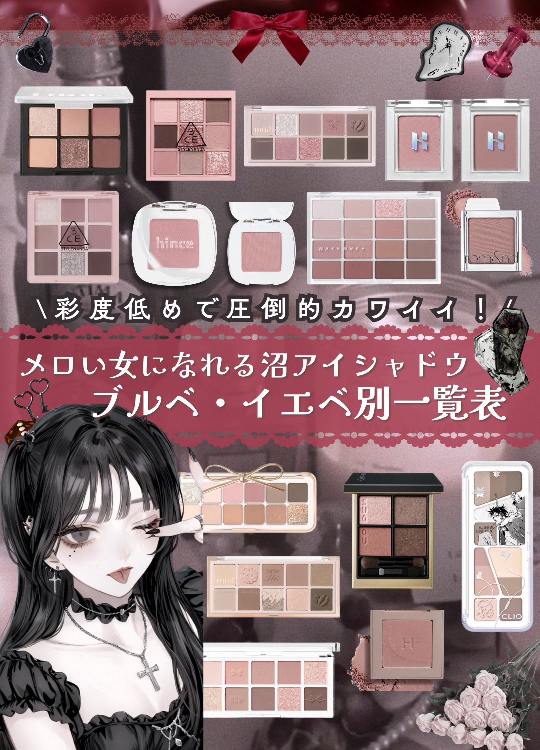 3CE マルチアイカラーパレット/3CE/アイシャドウパレットを使ったクチコミ（1枚目）