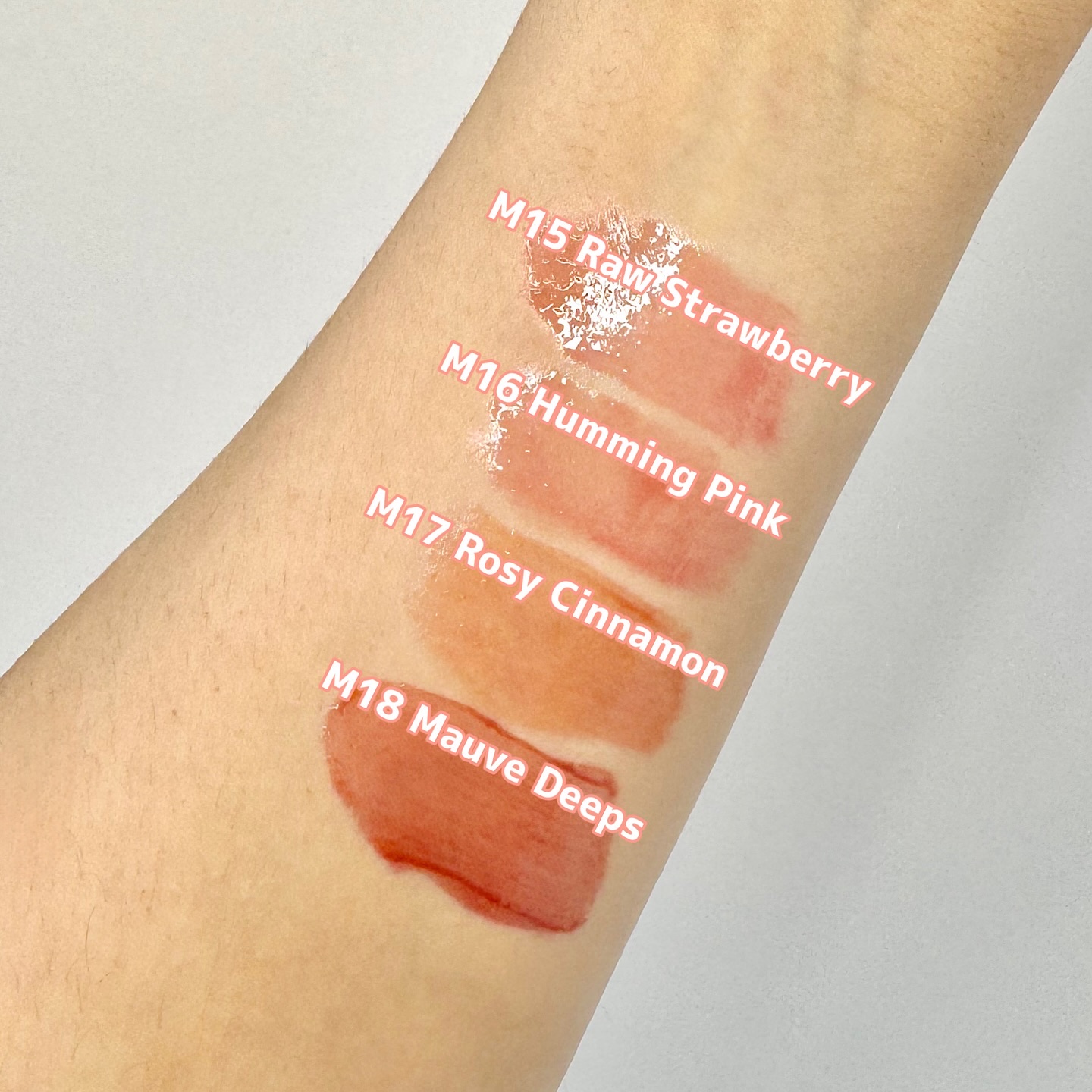 ジューシーデューイグロウティント/dasique/リップティントを使ったクチコミ（3枚目）