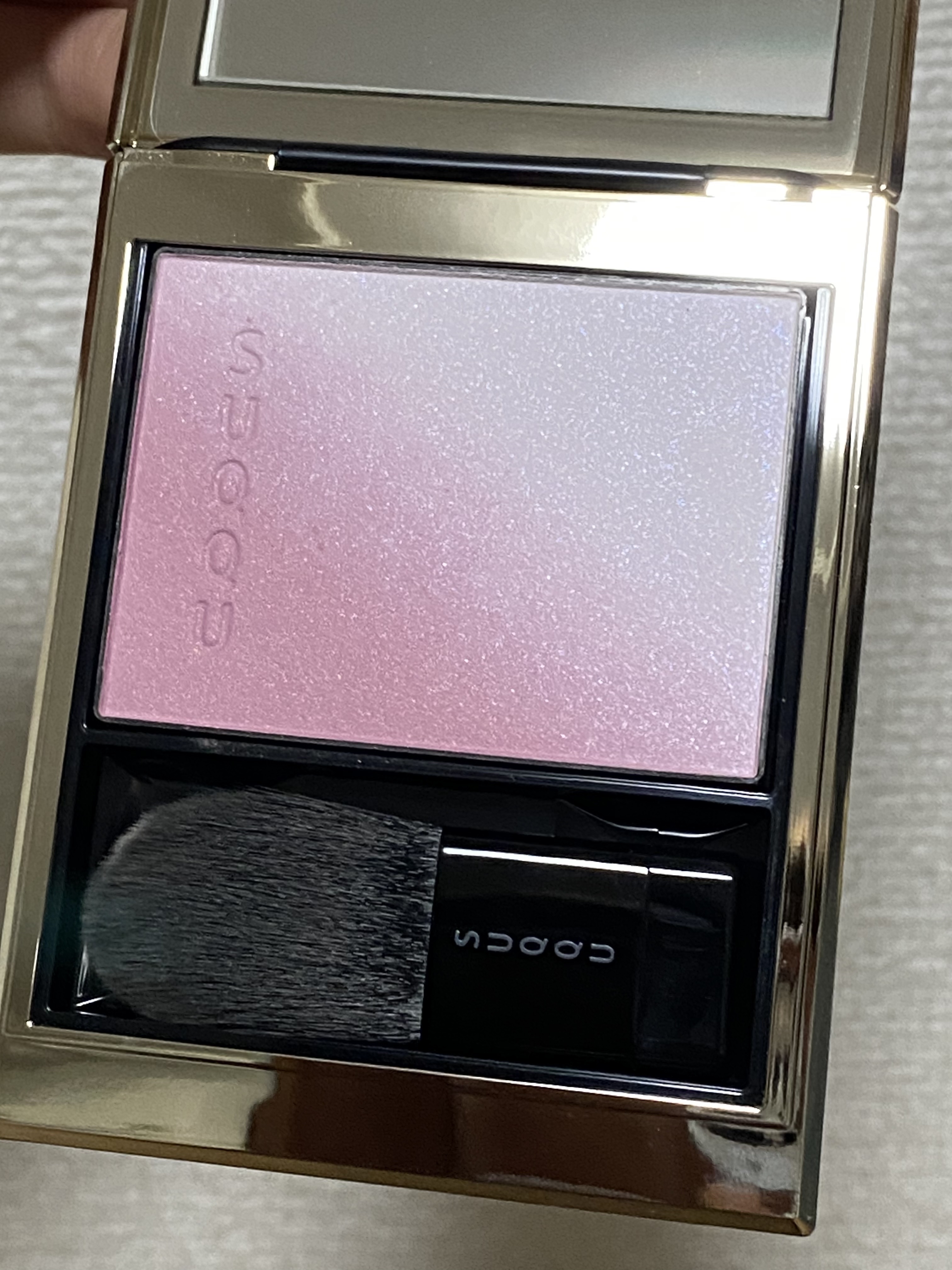 ブラーリング カラー ブラッシュ/SUQQU/パウダーチークを使ったクチコミ（1枚目）