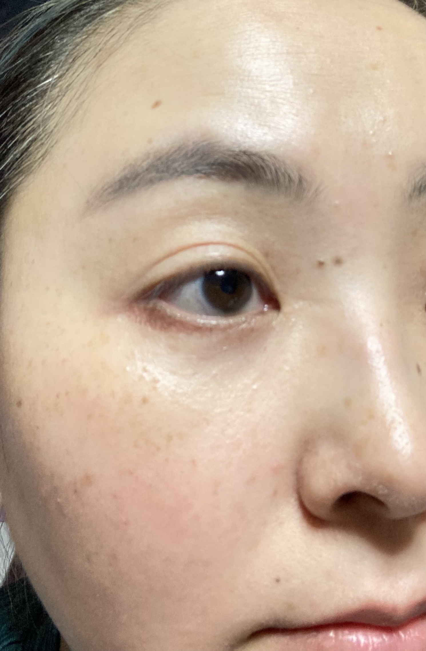 ジェルアイライナー 80 ピンクブラウン/CEZANNE/ジェルアイライナーを使ったクチコミ（1枚目）