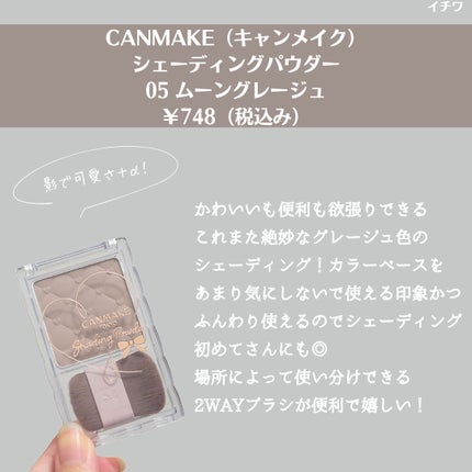 シェーディングパウダー/キャンメイク/シェーディングを使ったクチコミ(6枚目)