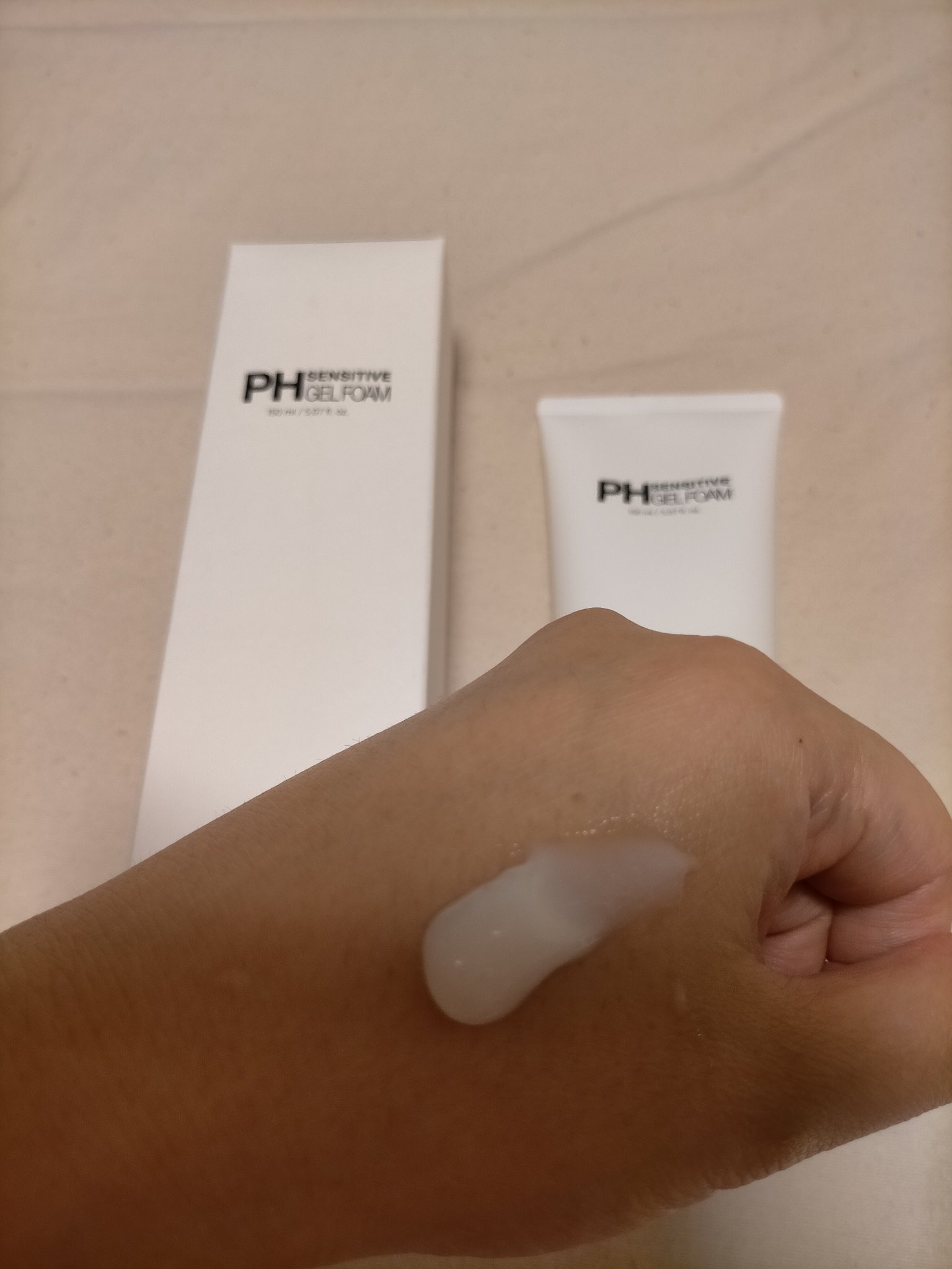 PHセンシティブジェルフォーム/SAM'U/その他洗顔料を使ったクチコミ（2枚目）