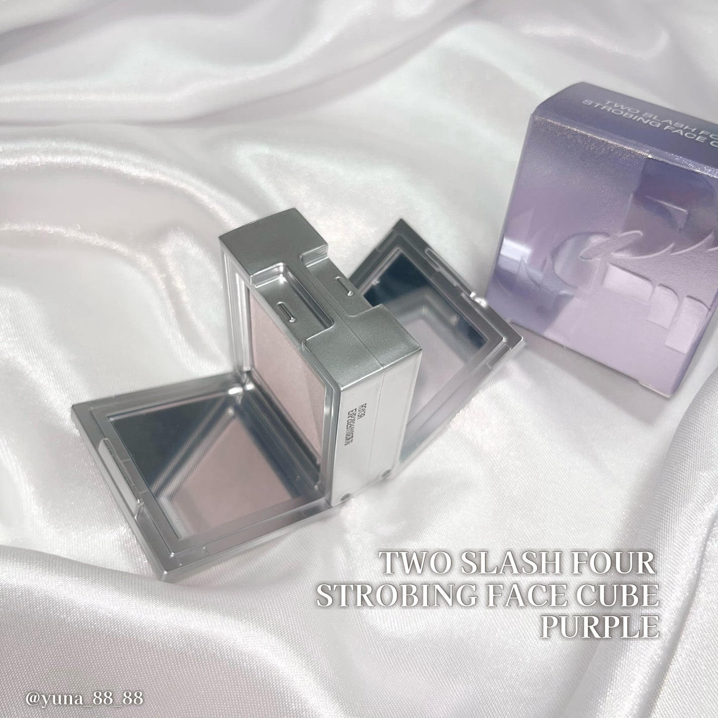 ストロビングフェイスキューブ/TWO SLASH FOUR/ハイライトを使ったクチコミ(3枚目)
