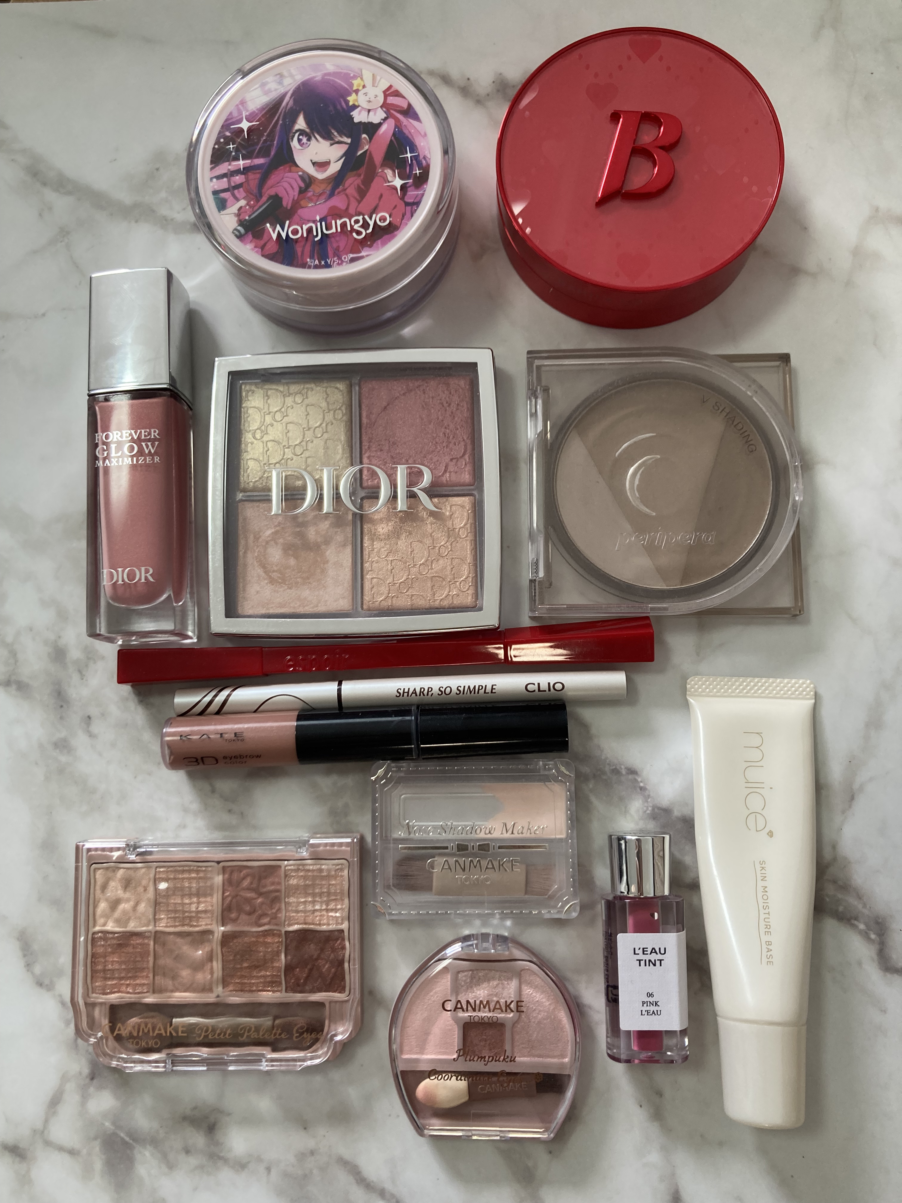 ディオールスキン フォーエヴァー グロウ マキシマイザー 212 チュチュ/Dior/ハイライトを使ったクチコミ（1枚目）