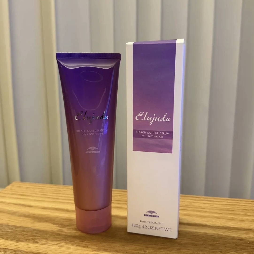 エルジューダ ブリーチケア ジェルセラム/ミルボン/洗い流すヘアトリートメントを使ったクチコミ（1枚目）