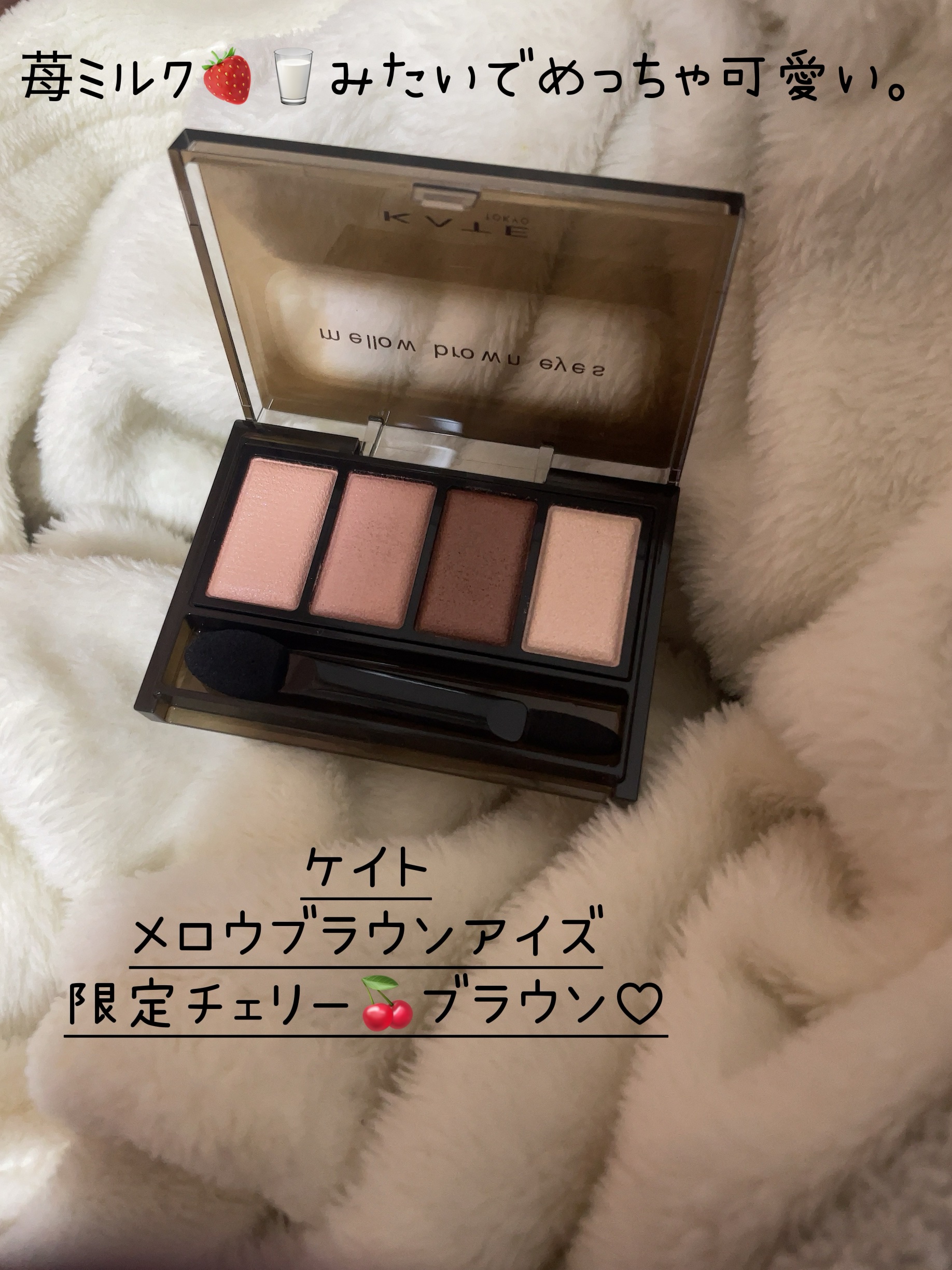 ケイト メロウブラウンアイズ/KATE/アイシャドウパレットを使ったクチコミ（1枚目）
