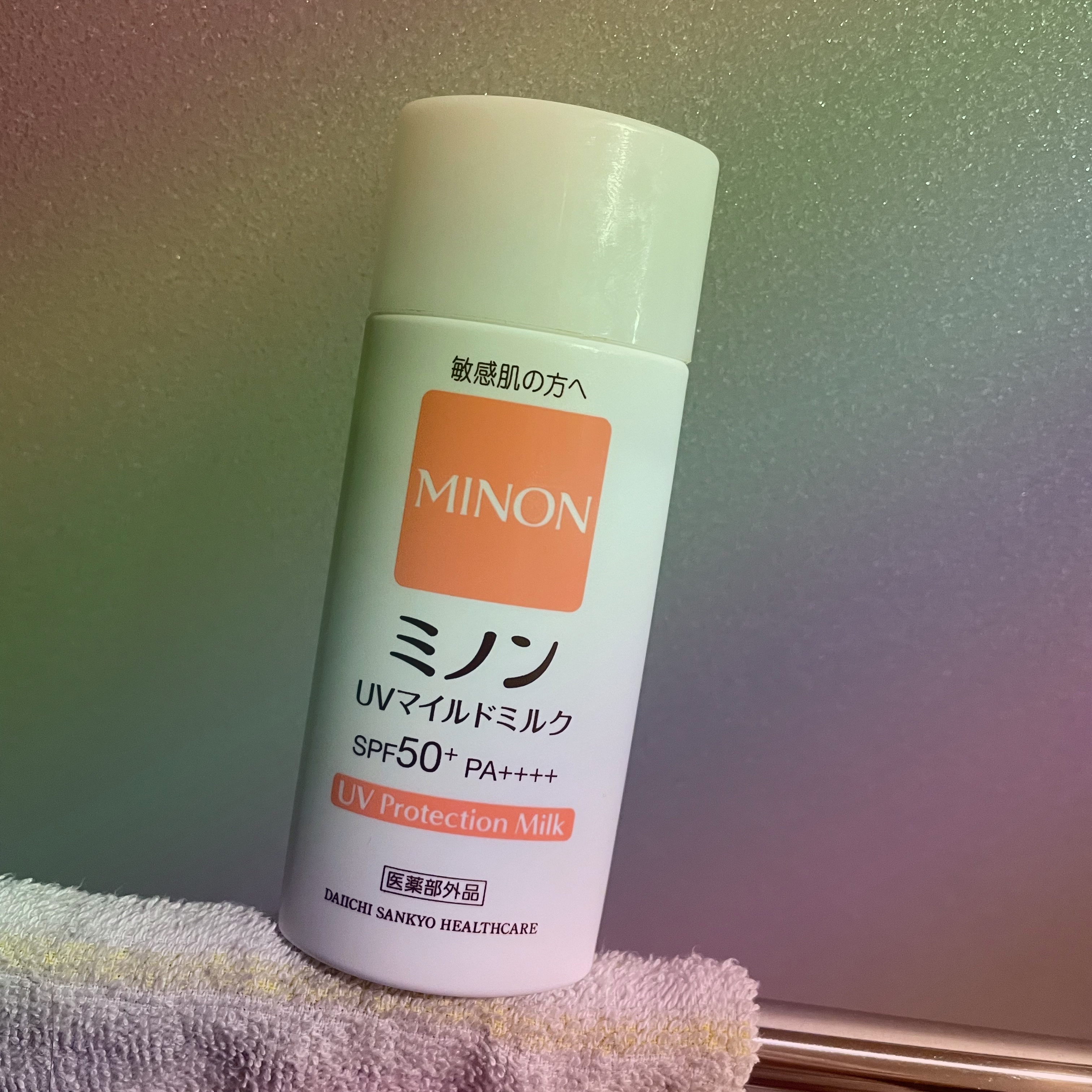 ミノンUVマイルドミルク/ミノン/日焼け止めミルクを使ったクチコミ（1枚目）
