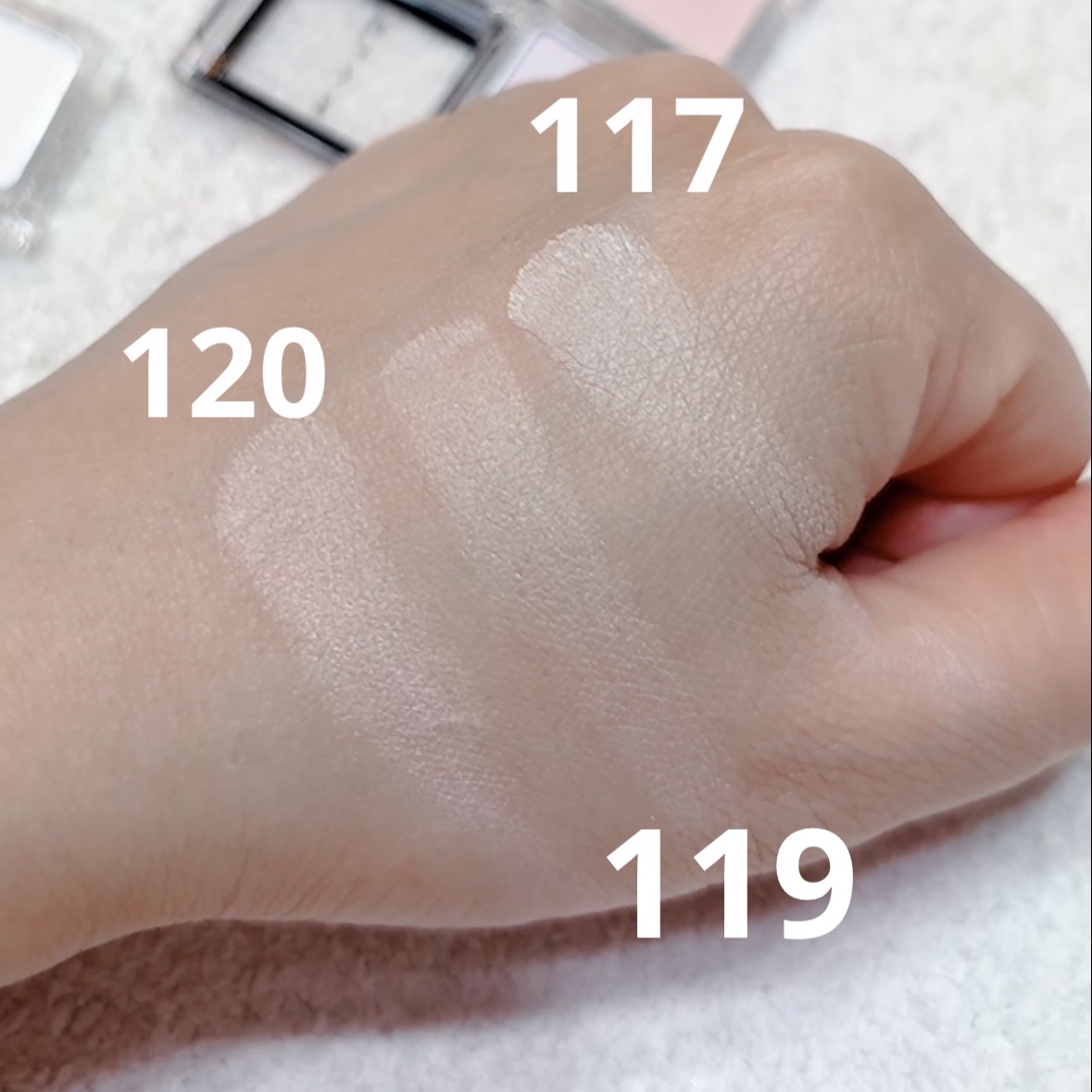 ケイト ザ アイカラー M119 ペールライラック(限定)/KATE/単色アイシャドウを使ったクチコミ（3枚目）