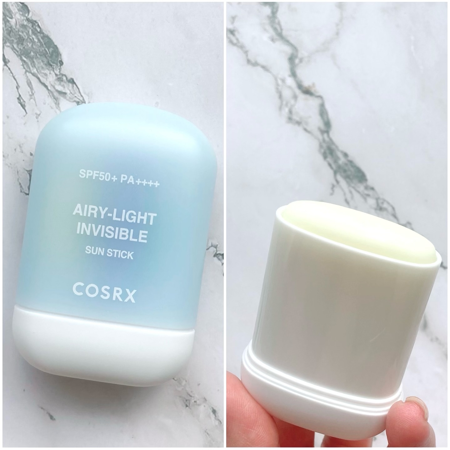 エアリーライト 透明UVスティック/COSRX/日焼け止めスティックを使ったクチコミ（1枚目）
