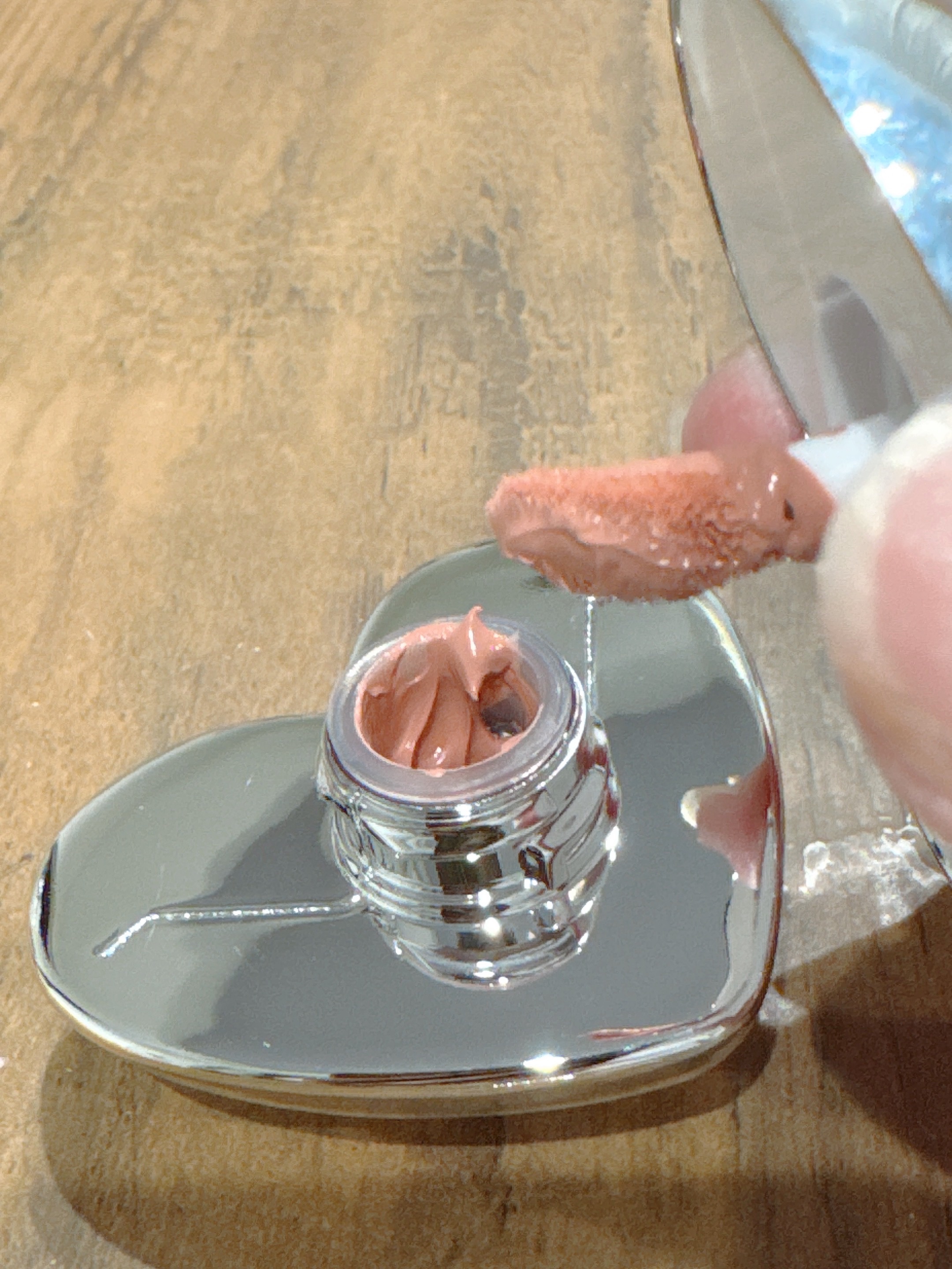 シルバーパース ムースクリーム リップ＆チーク/oiad/ジェル・クリームチークを使ったクチコミ（3枚目）