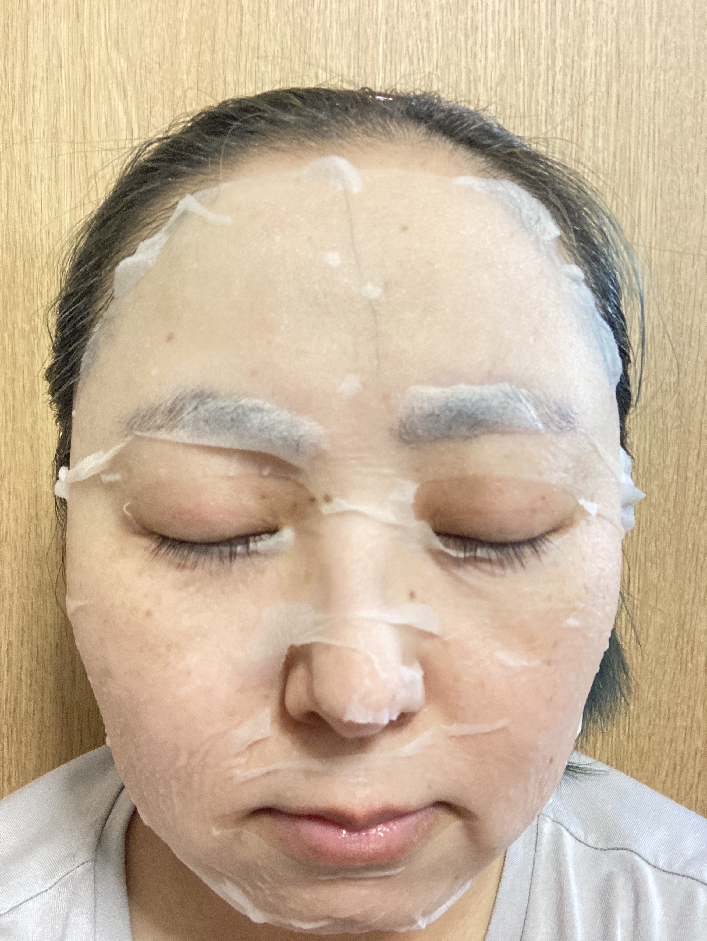 シルキーフェイシャルシート/SEVEN BEAUTY/フェイスシートを使ったクチコミ（3枚目）