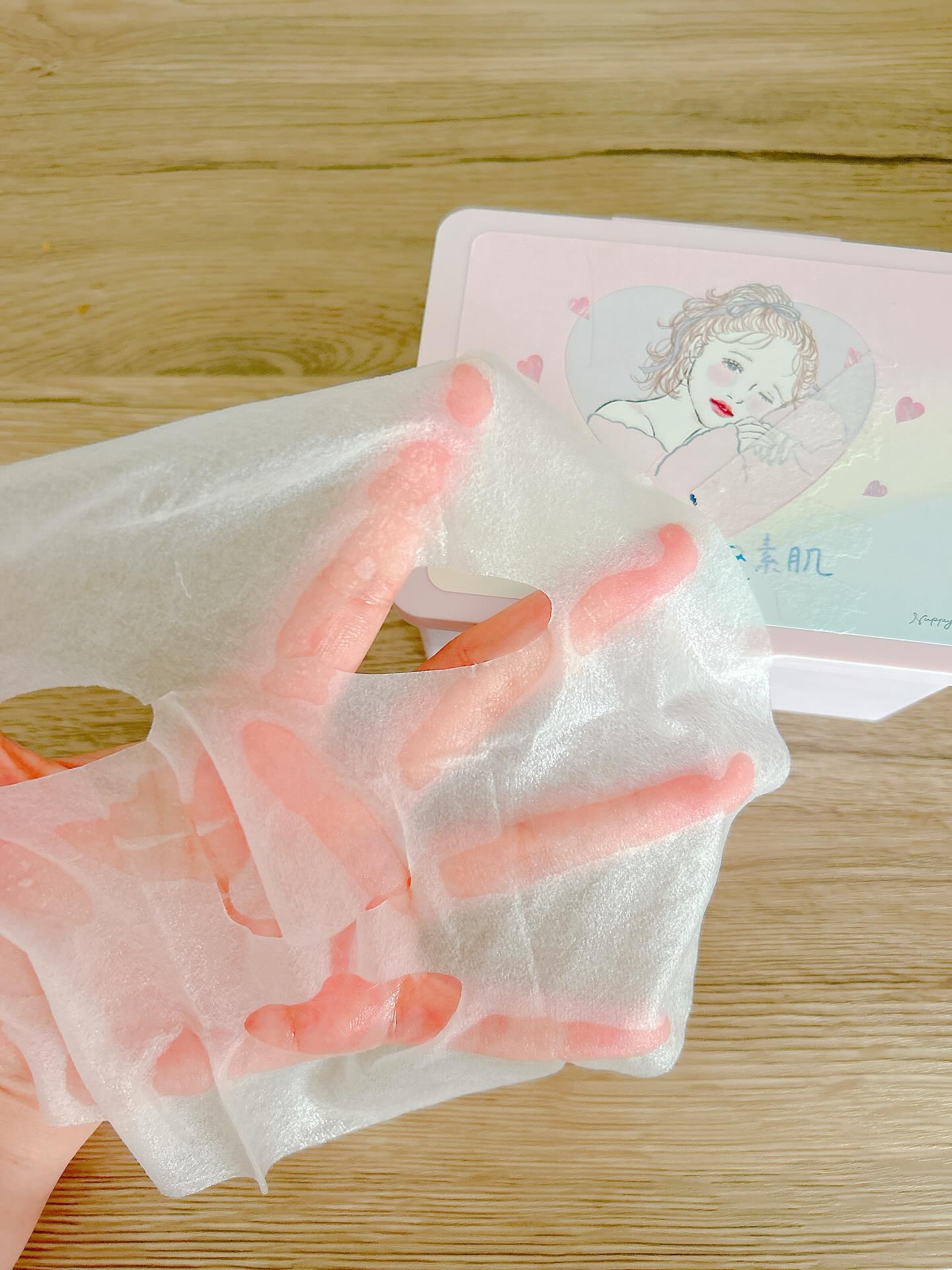 クリアターン　まいにちごめんね素肌マスク/クリアターン/シートマスク・パックを使ったクチコミ（1枚目）