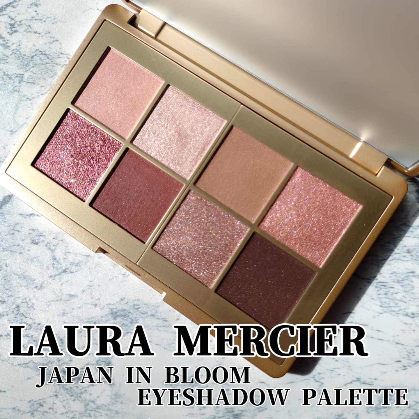 ジャパン イン ブルーム アイシャドウ パレット/ローラ メルシエ/アイシャドウパレットを使ったクチコミ（1枚目）