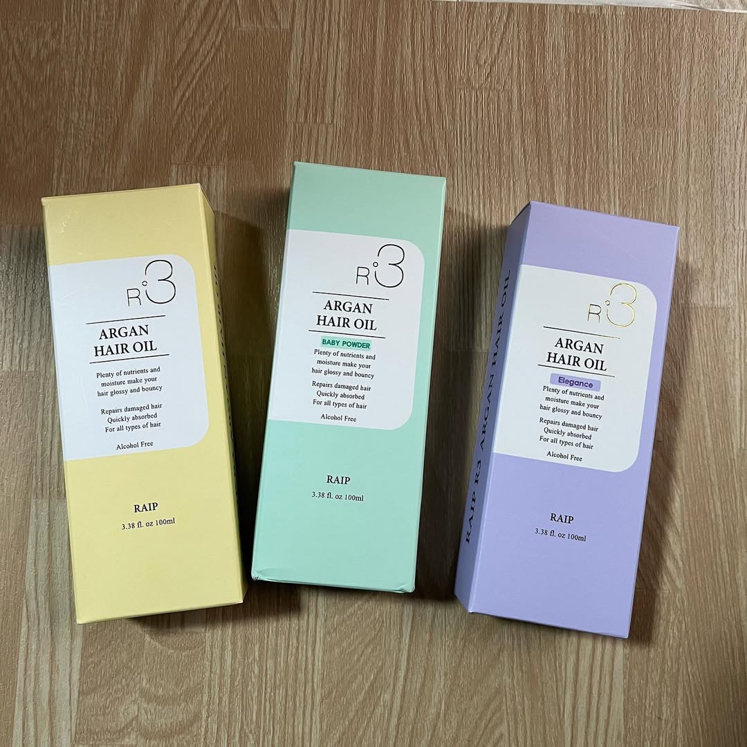 ライプ R3 アルガン ヘアオイル/RAIP/ヘアオイルを使ったクチコミ（2枚目）