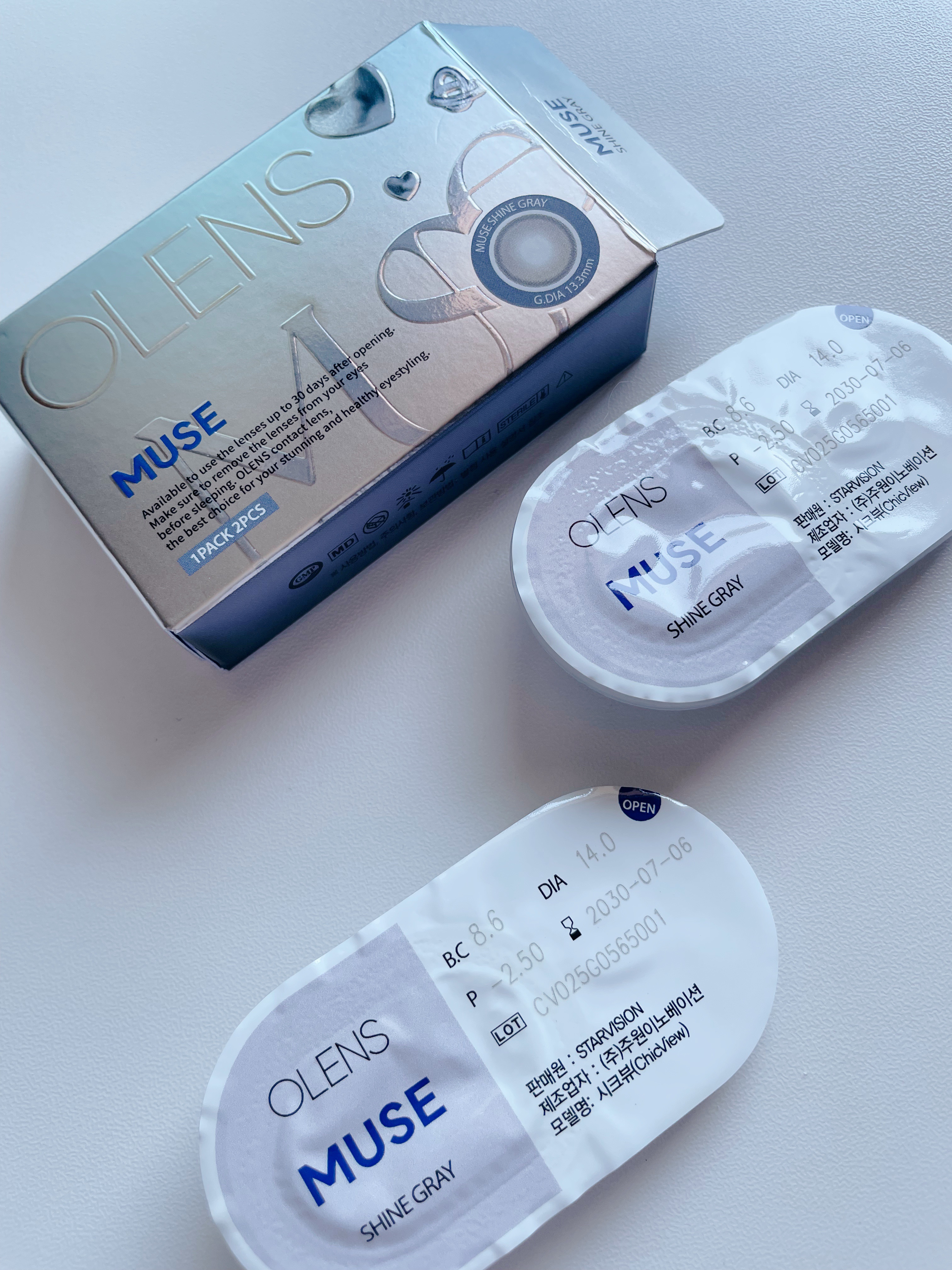 MUSE 1month/OLENS/１ヶ月（１MONTH）カラコンを使ったクチコミ（3枚目）