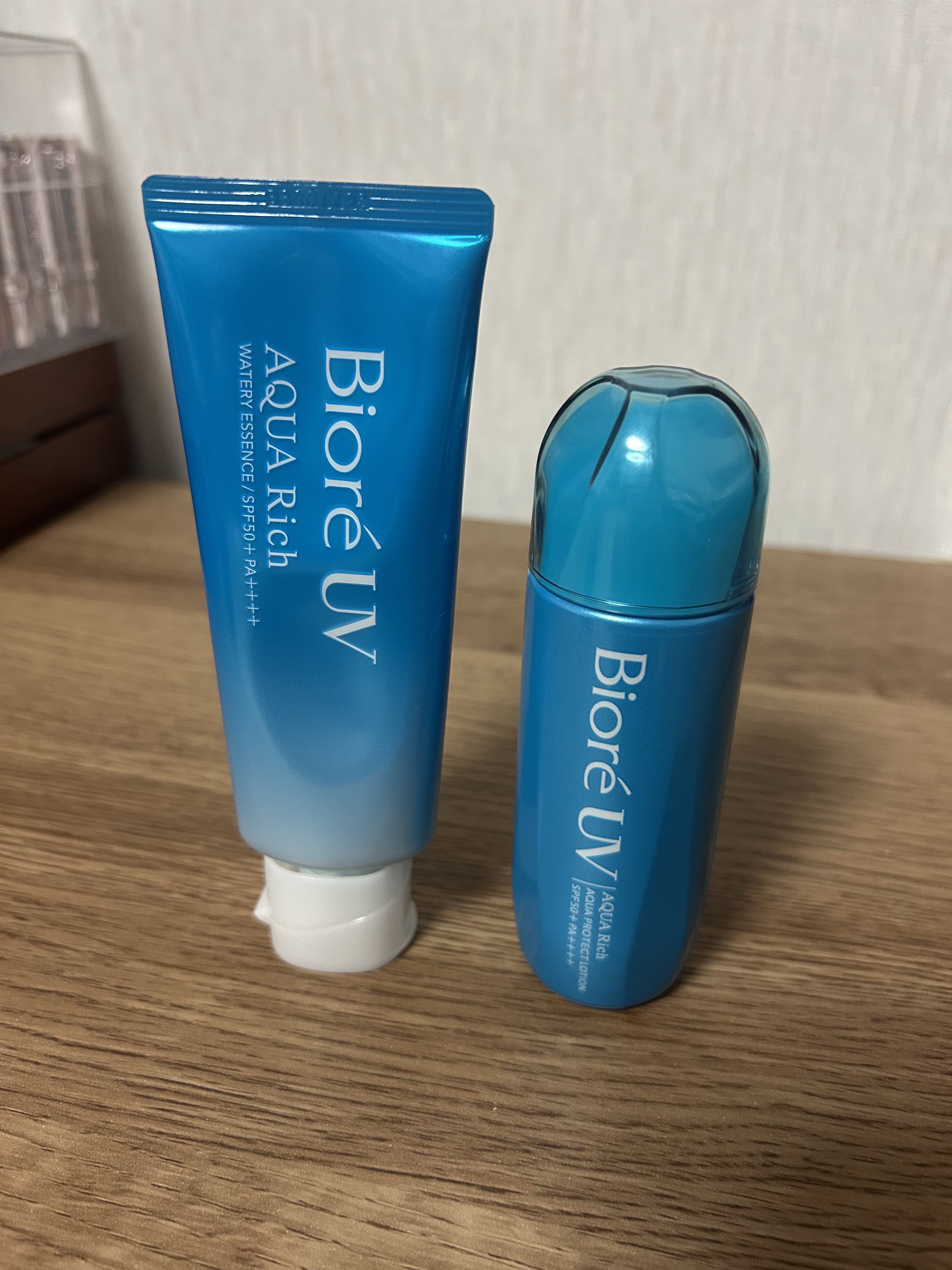 ビオレUV アクアリッチ ウォータリーエッセンス/ビオレ/日焼け止めローションを使ったクチコミ（1枚目）