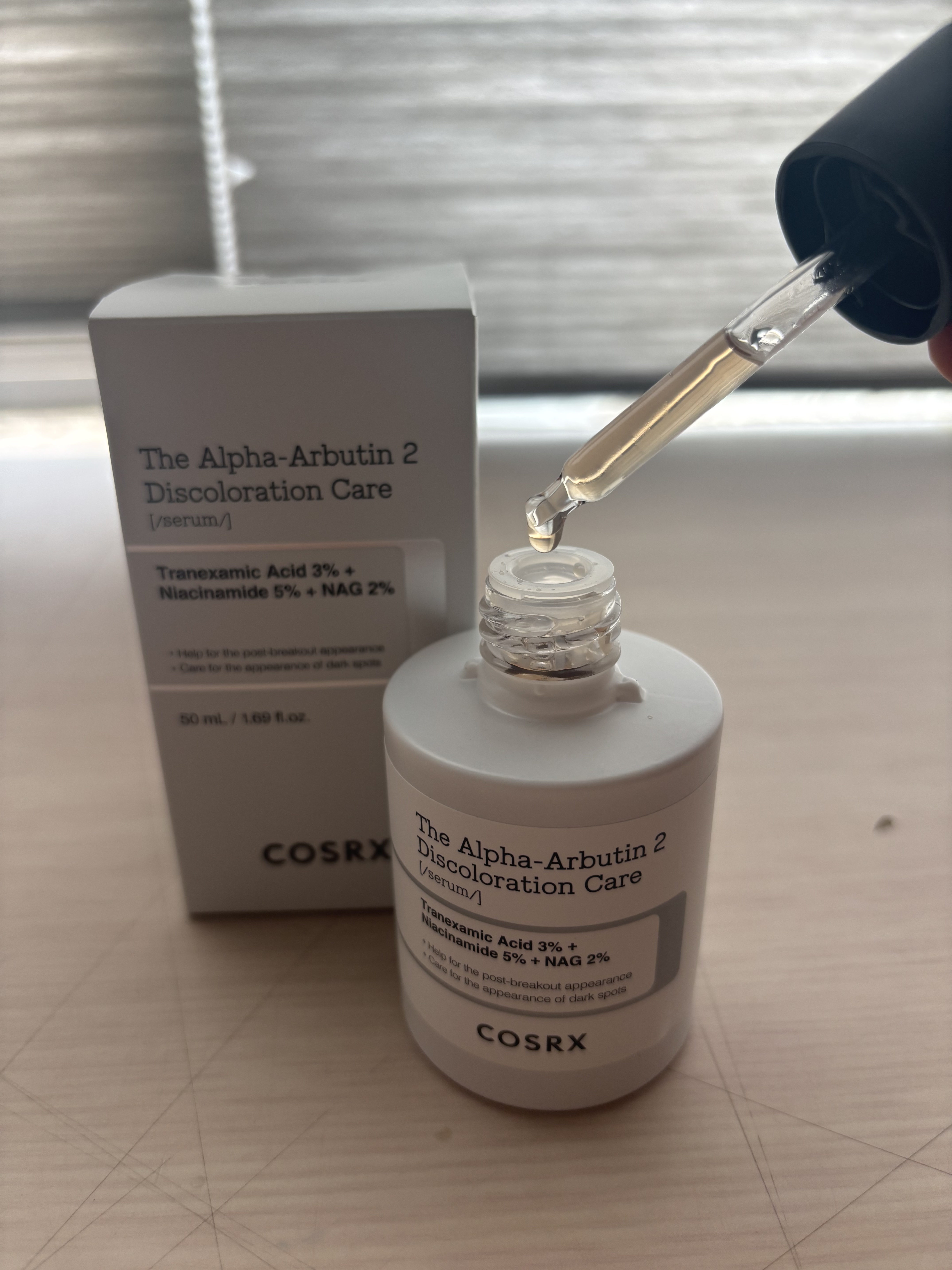 RXザ・アルファアルブチン2 ニキビ跡ケアセラム/COSRX/美容液を使ったクチコミ（2枚目）